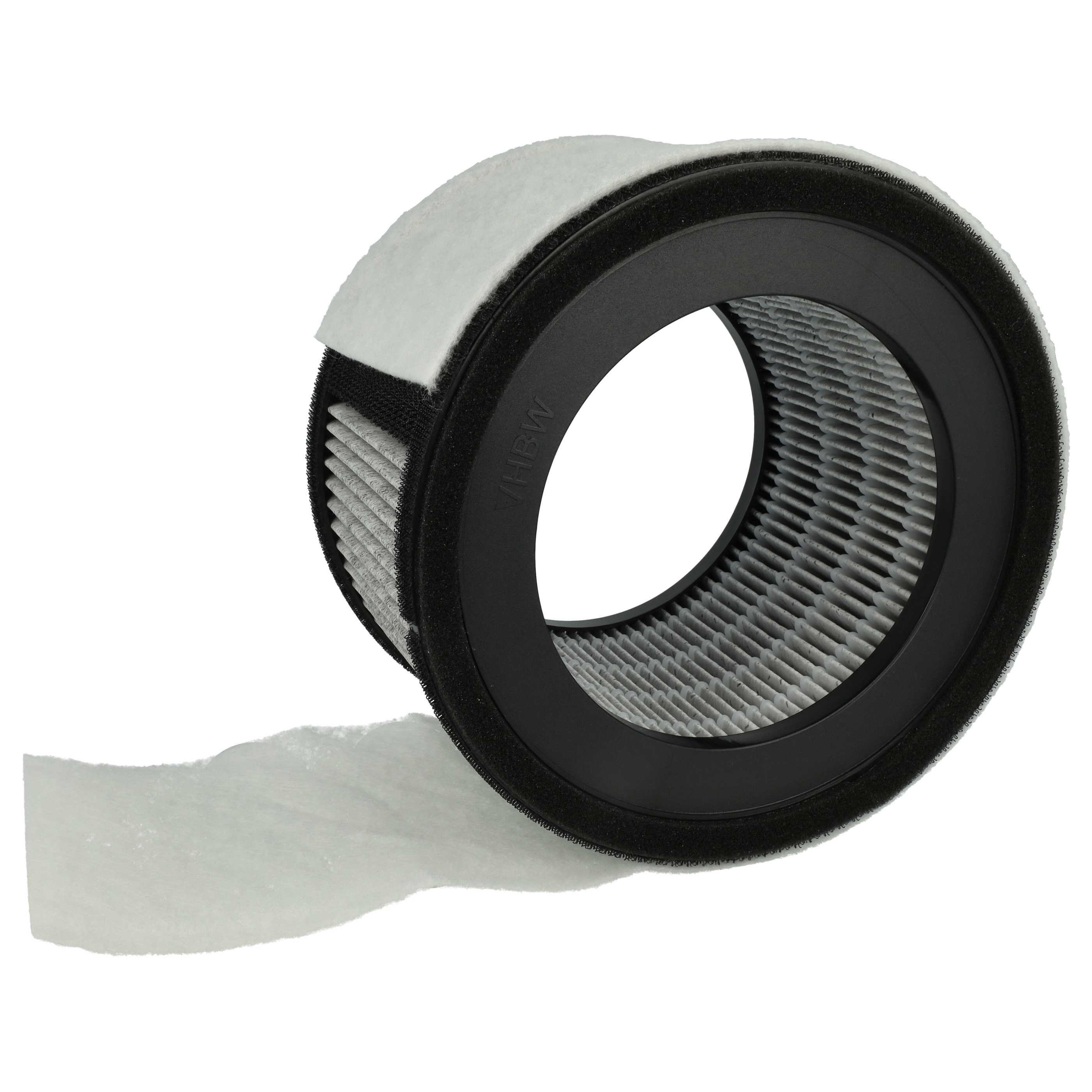 4x Filter replaces Leifheit / Soehnle 68129, 68106 Air Purifier - plastic