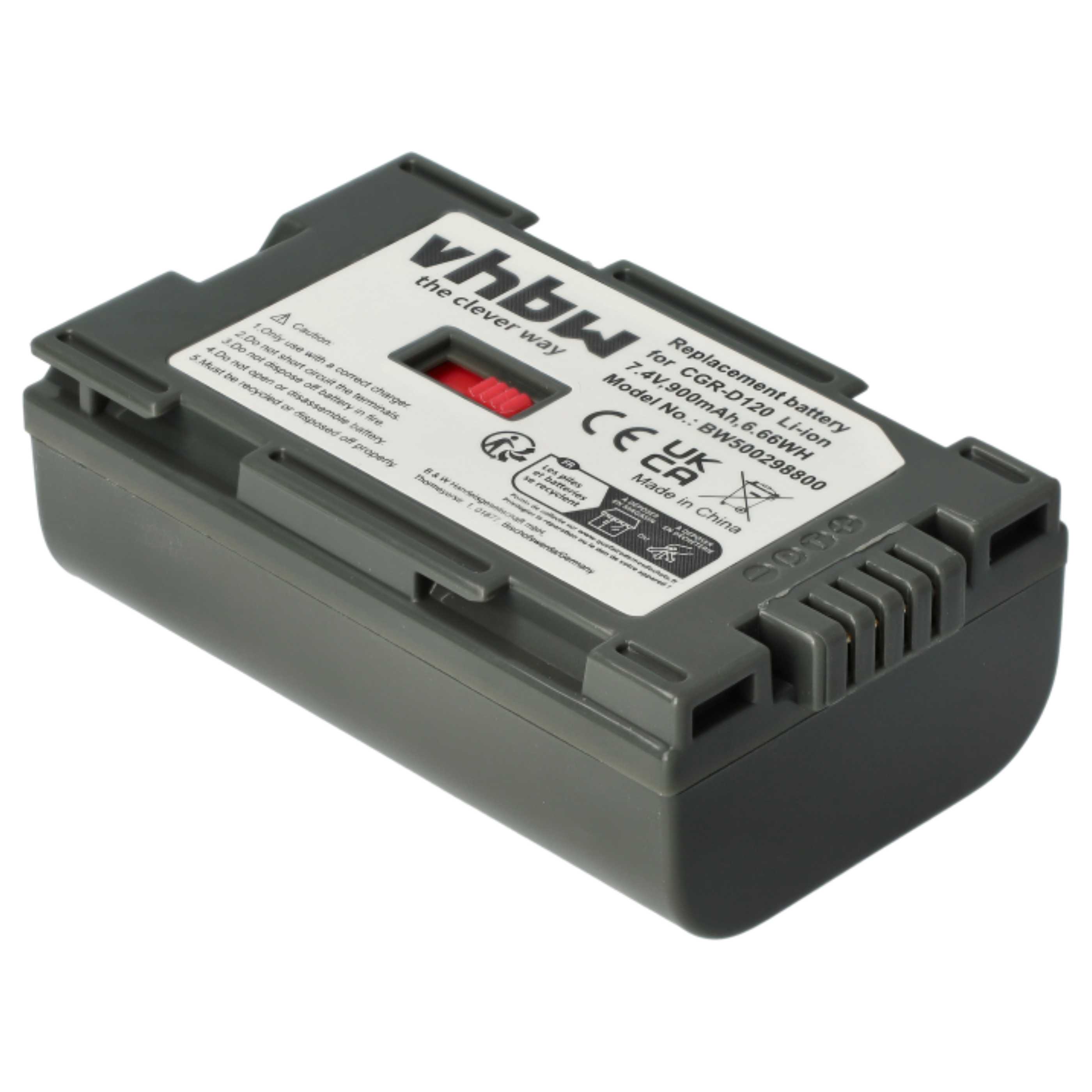 Videocamera 3x Battery replaces Hitachi DZ-BP28, DZ-BP16 - 900 mAh 7.2 V Li-Ion