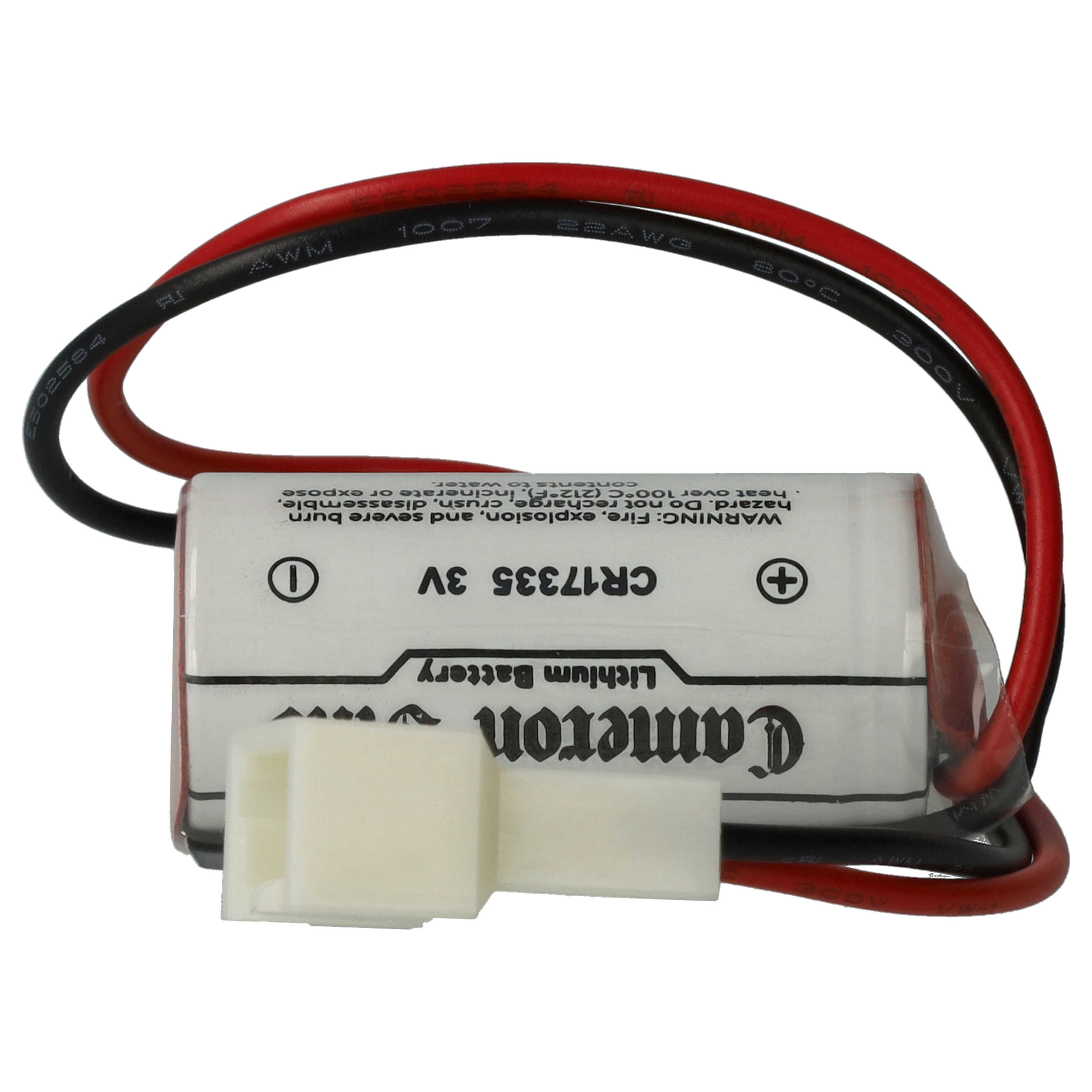 Industrial Controller Battery replaces Allen Bradley 1745-B1, COMP-295, B9631T, CR17335 - 1350mAh 3V Li-MnO2