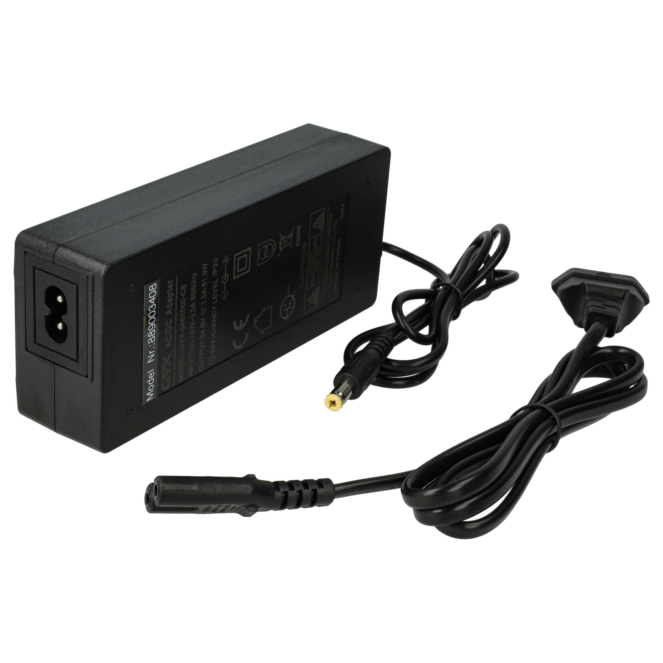 Charger suitable for Pace 500, CT28, E-MTB, MT27.5 LLobe, NCM, Aventon, Fitifito E-Bike Battery etc. - 1.5 A