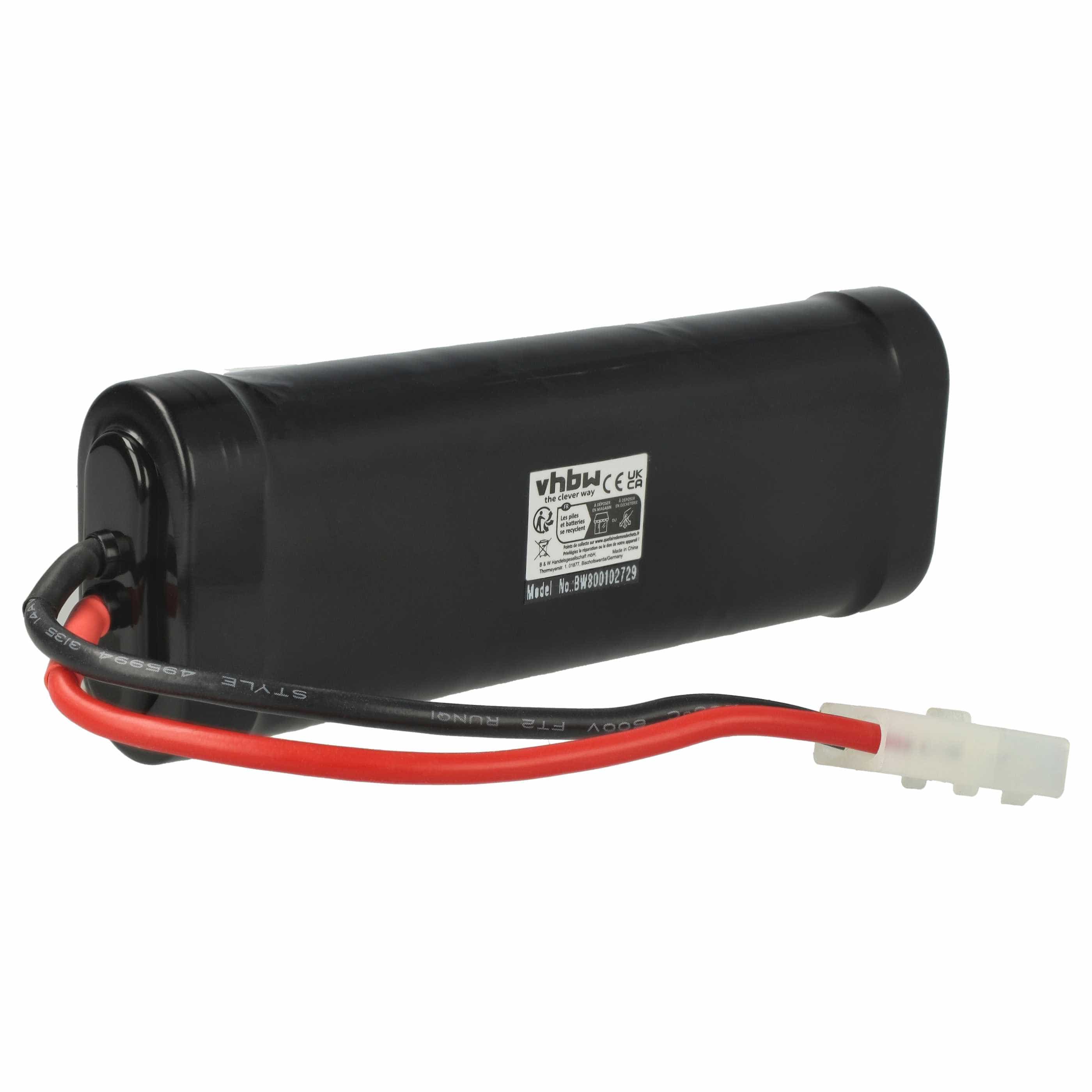 Batterie modèle radio-télécommandé - 3600mAh 7,2V NiMH, T-Plug (f)