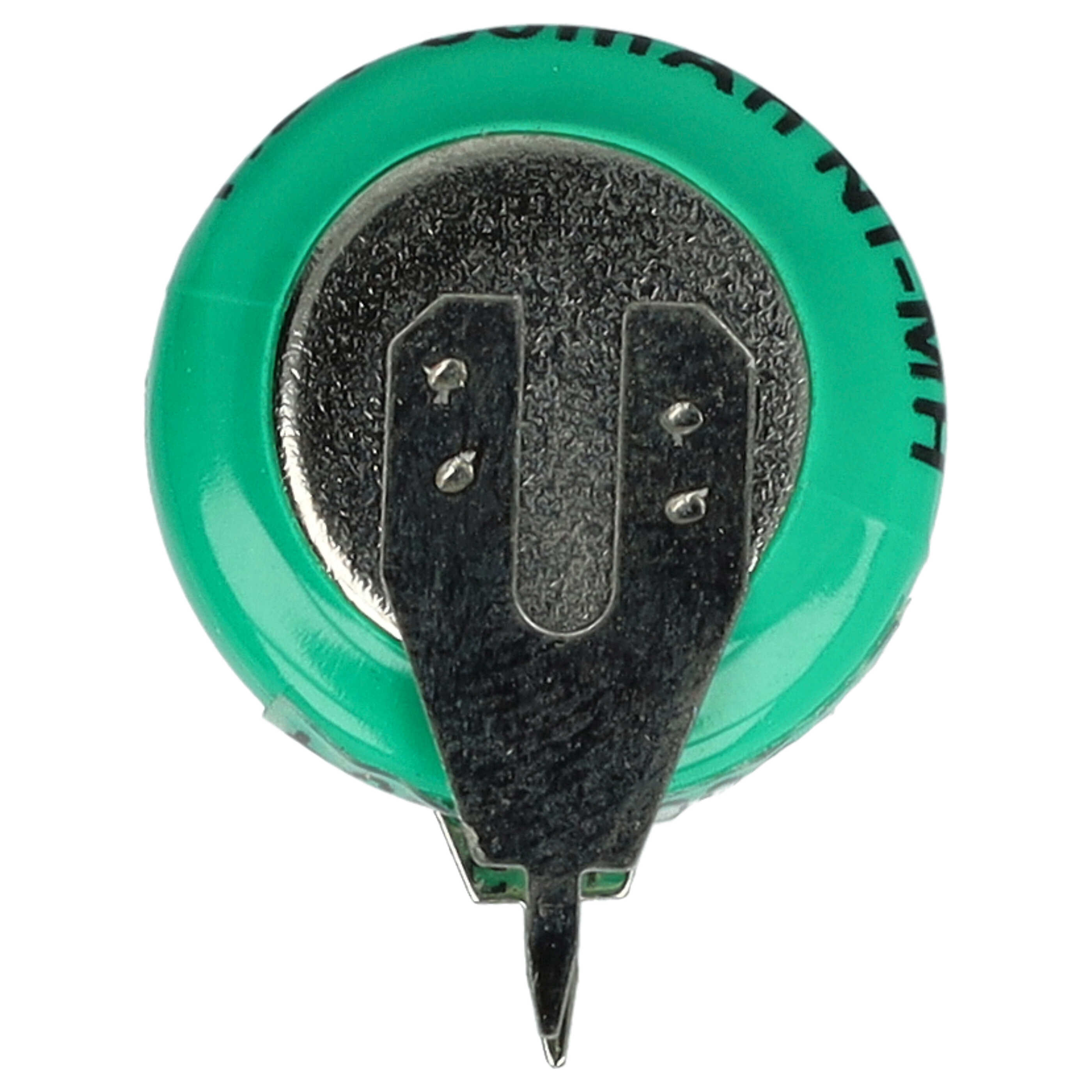 Akumulator guzikowy (1x ogniwo) typ 2 pin do modeli, lamp solarnych itp. zamiennik - 80 mAh 1,2 V NiMH