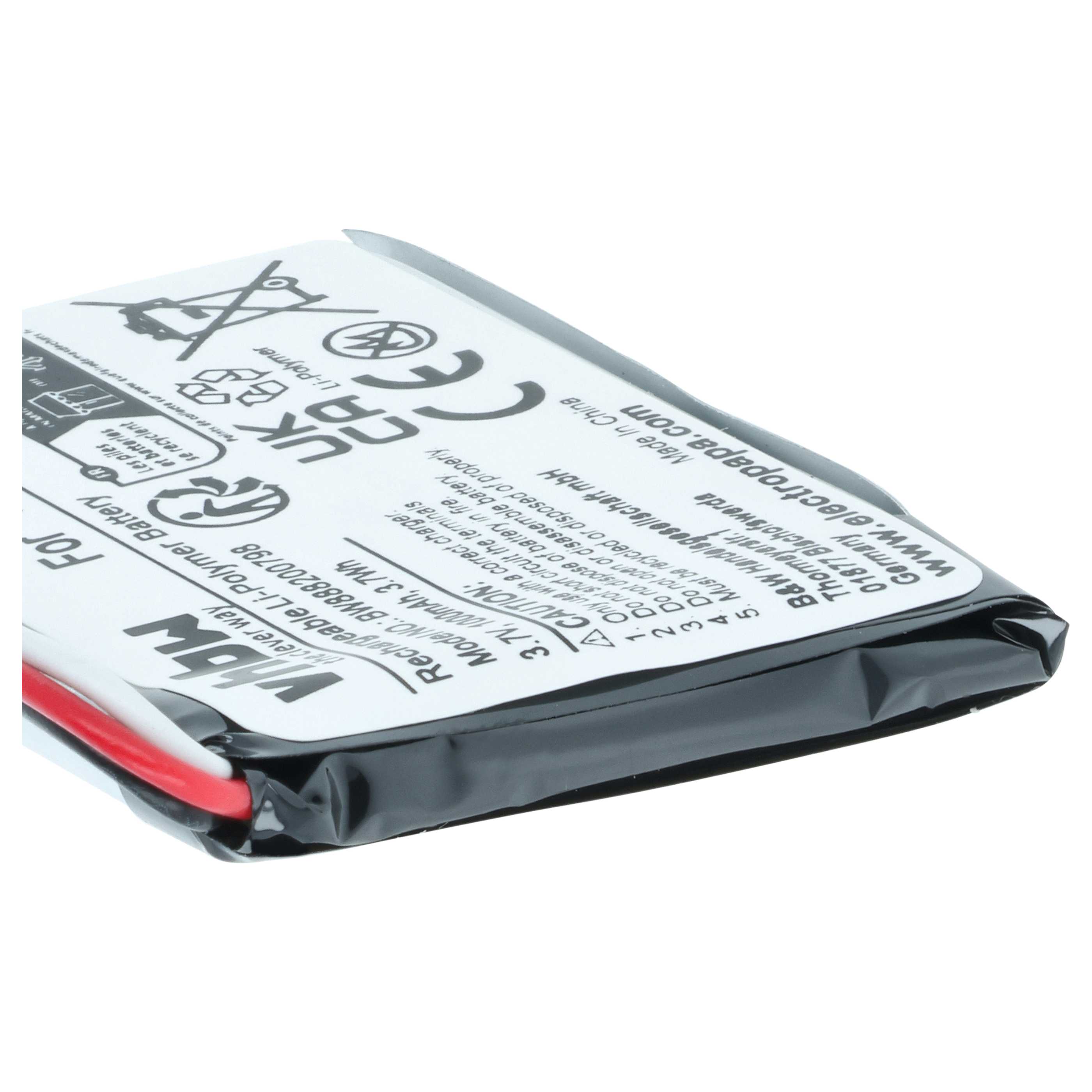 Akumulator do słuchawek bezprzewodowych zamiennik Sony LIS1553(SY6), LIS1553 - 1000 mAh 3,7 V LiPo