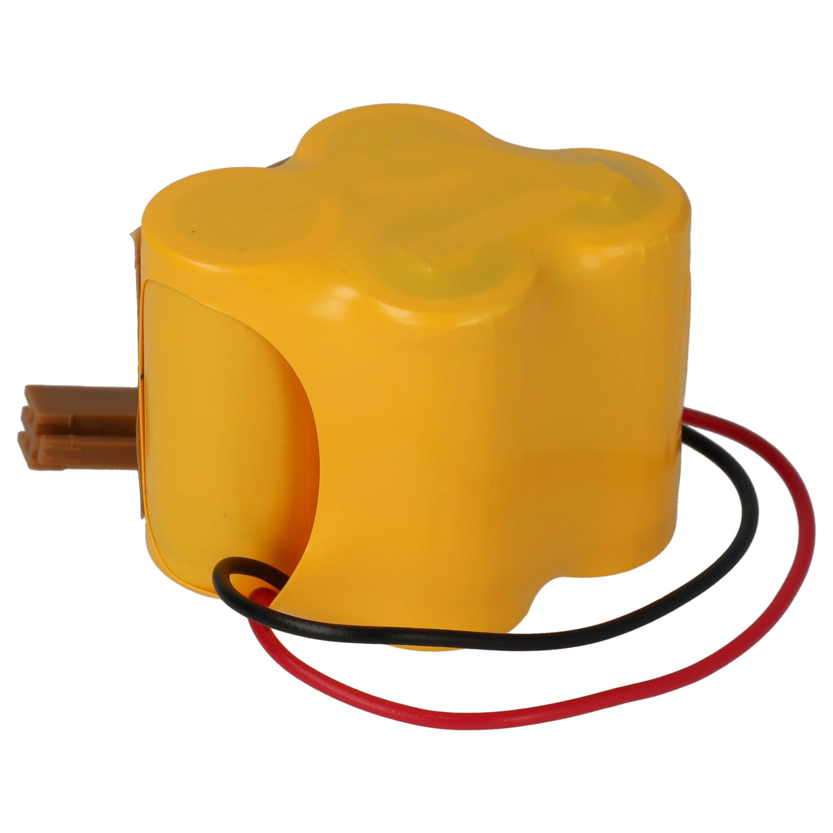 5x Batería reemplaza Dantona Matt Pack (con conector marrón) para controlador (3000 mAh, 6 V, Li-MnO2)