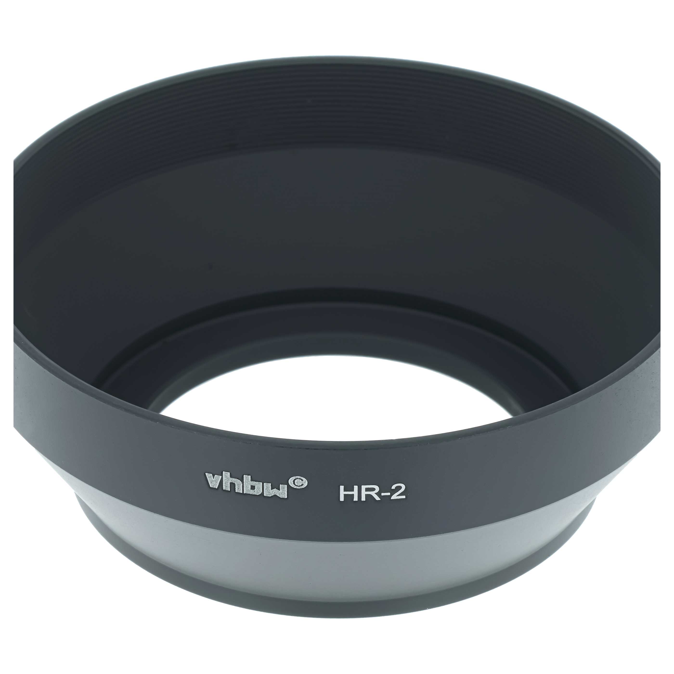 Lens Hood replaces Nikon HR-2 for Nikon Lens, metal, black