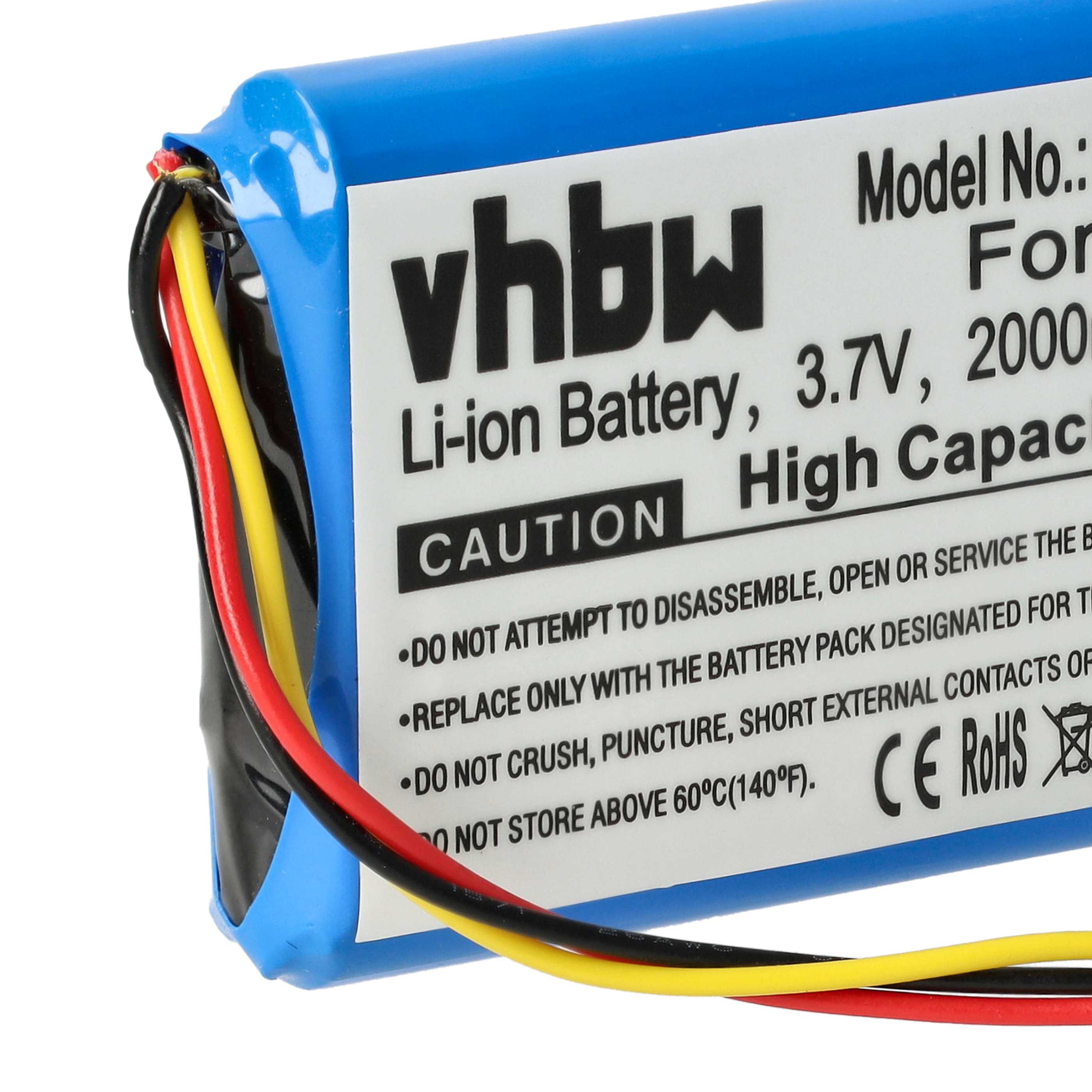 Computer Mouse Battery Replacement for Logitech 190247-1000, L-LB2 - 2000mAh 3.7V Li-Ion