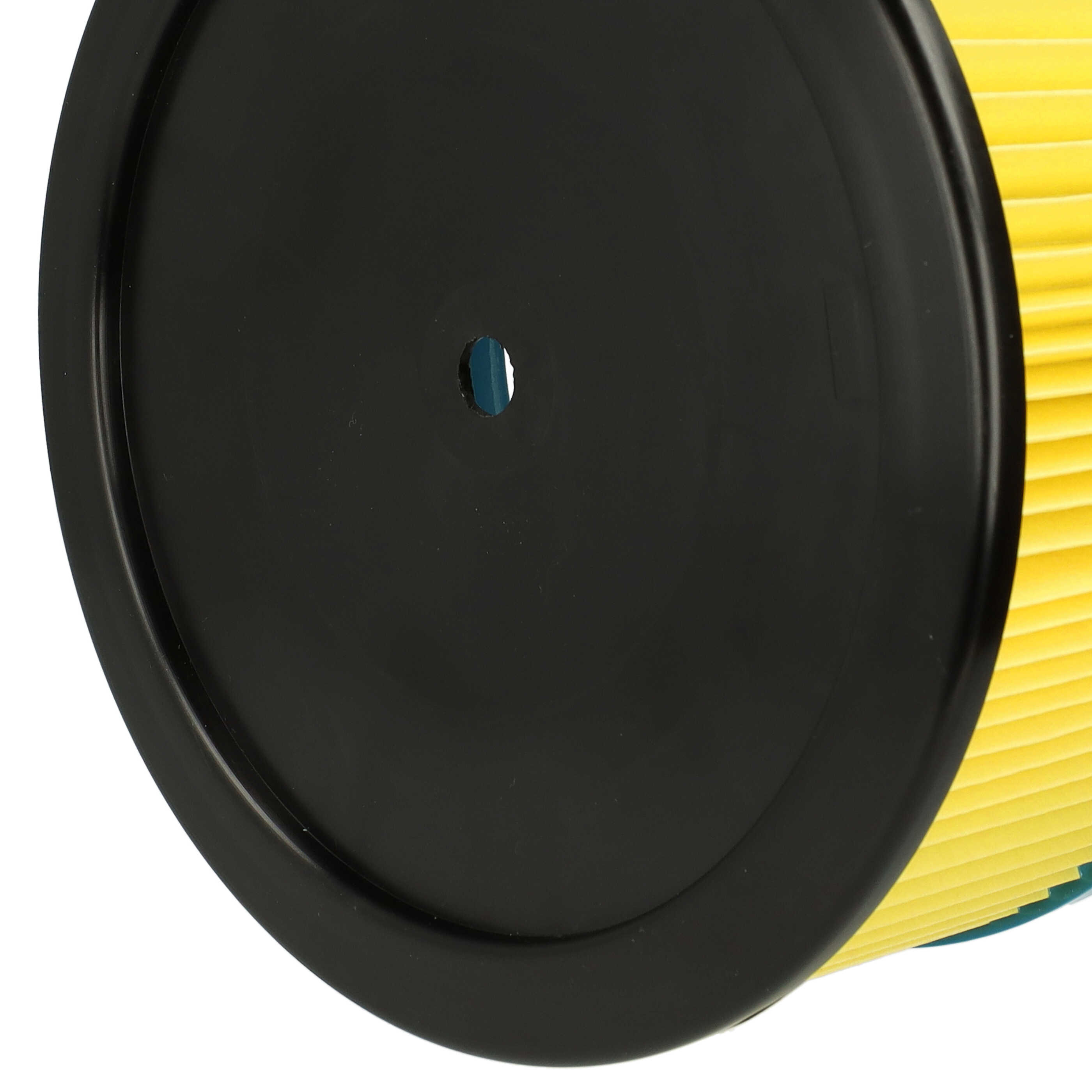 2x Filtercartridge filter replaces Metabo 631753000 for Hitachi Vacuum Cleaner, black / blue / yellow