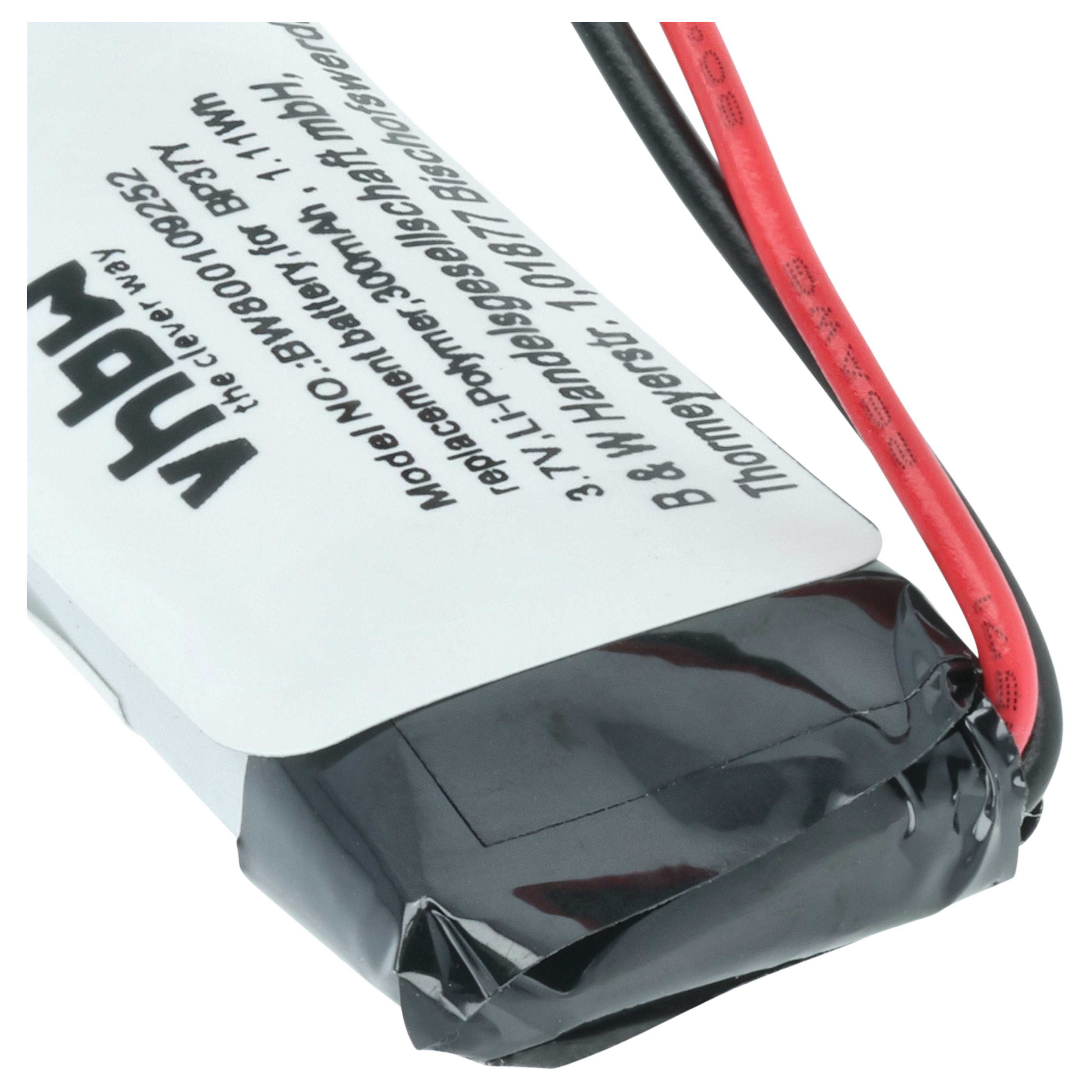 Dog Trainer Battery replaces BP37Y - 300 mAh 3.7 V Li-polymer