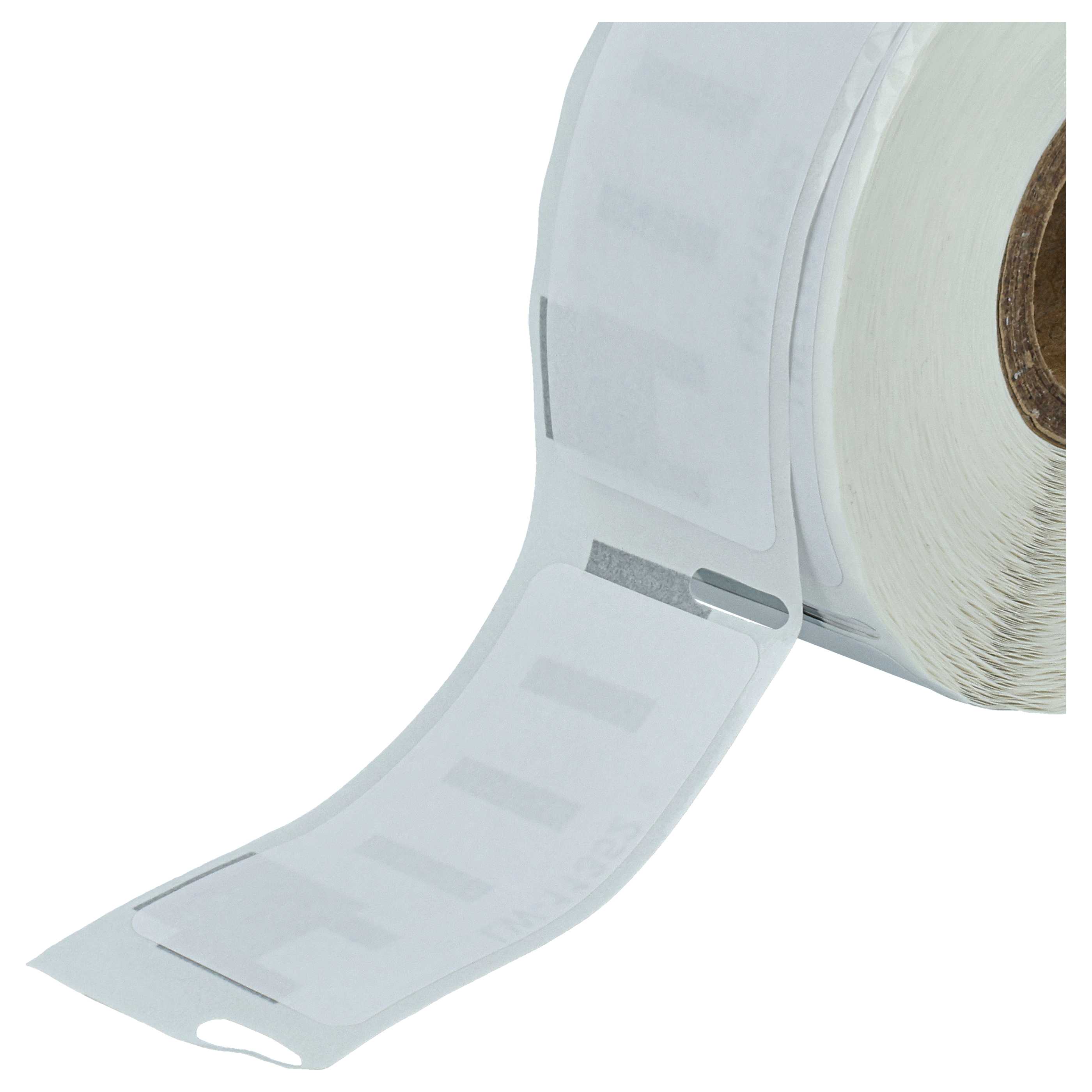 2x Label Roll replaces Dymo 11352 for Labeller - 25 mm x 54 mm