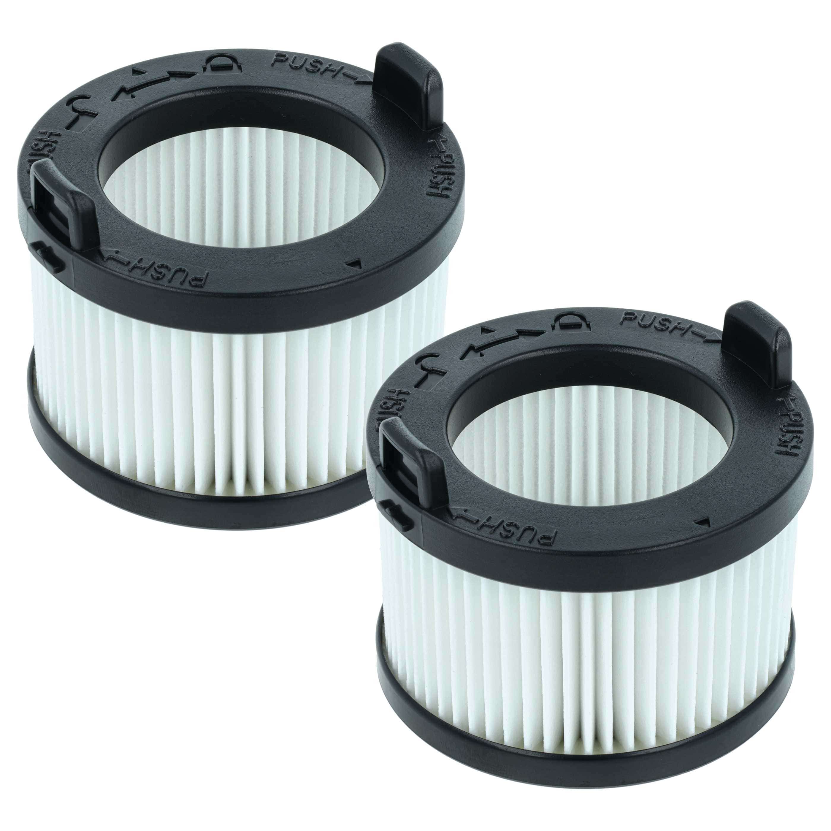 2x main filter suitable for Levoit, Redkey IQ 40 Vacuum Cleaner