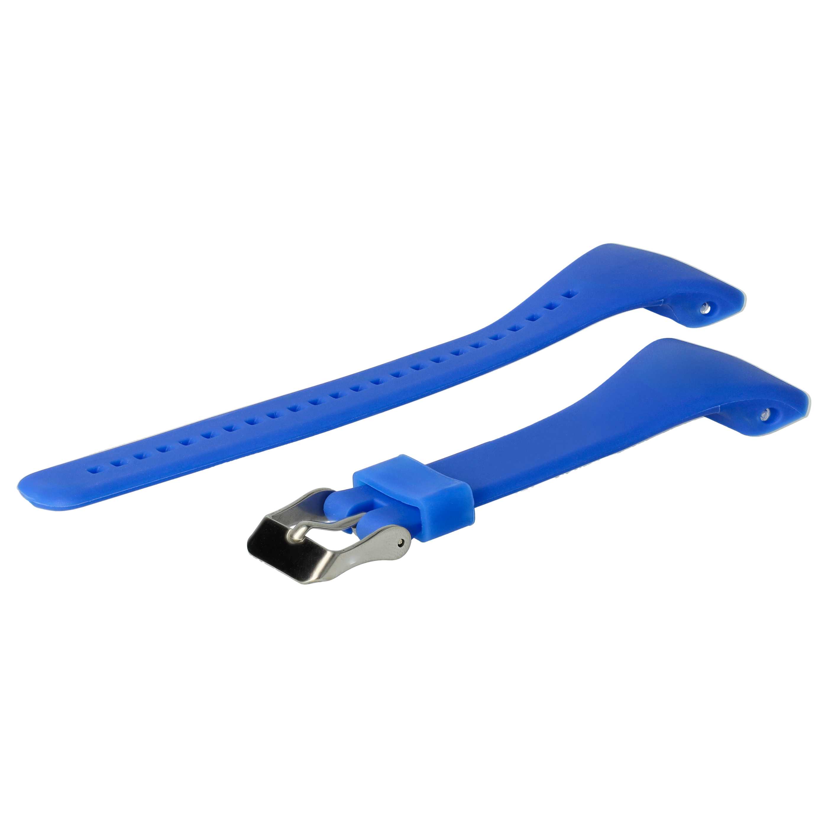 wristband L for Polar Smartwatch - 11.5cm + 8.5 cm long, 33mm wide, blue