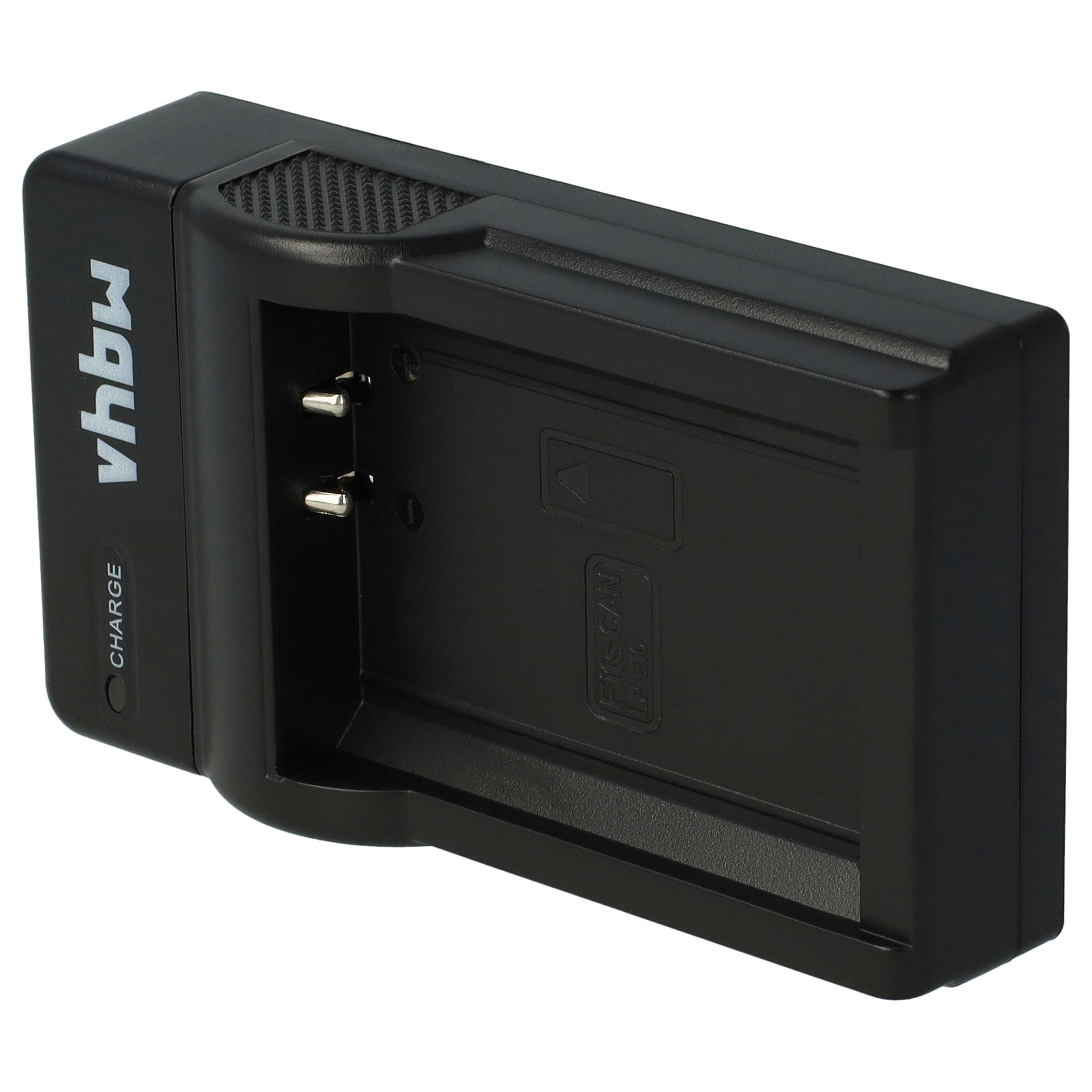 Battery Charger Micro-USB + Cable Micro-USB suitable for Canon EOS Kiss X80, Rebel T6, 2000D, 4000D Digital Ca