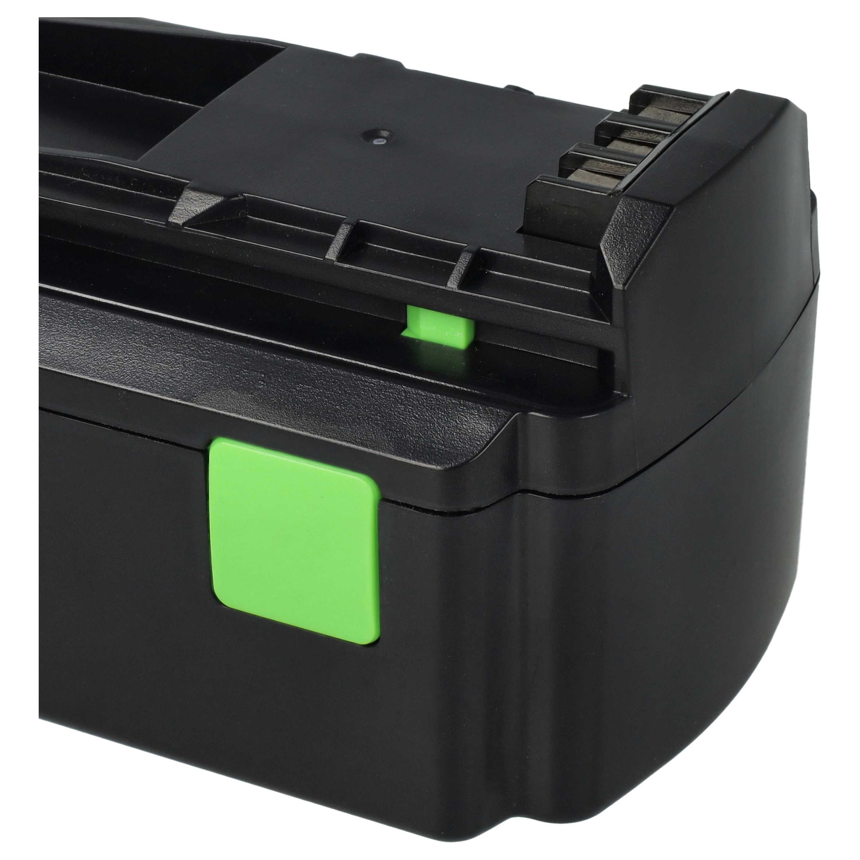 Akku (2x Stück) 18V als Ersatz für Festo Festool BPC 18 Li, 499849, 498343 - 4Ah, Li-Ion