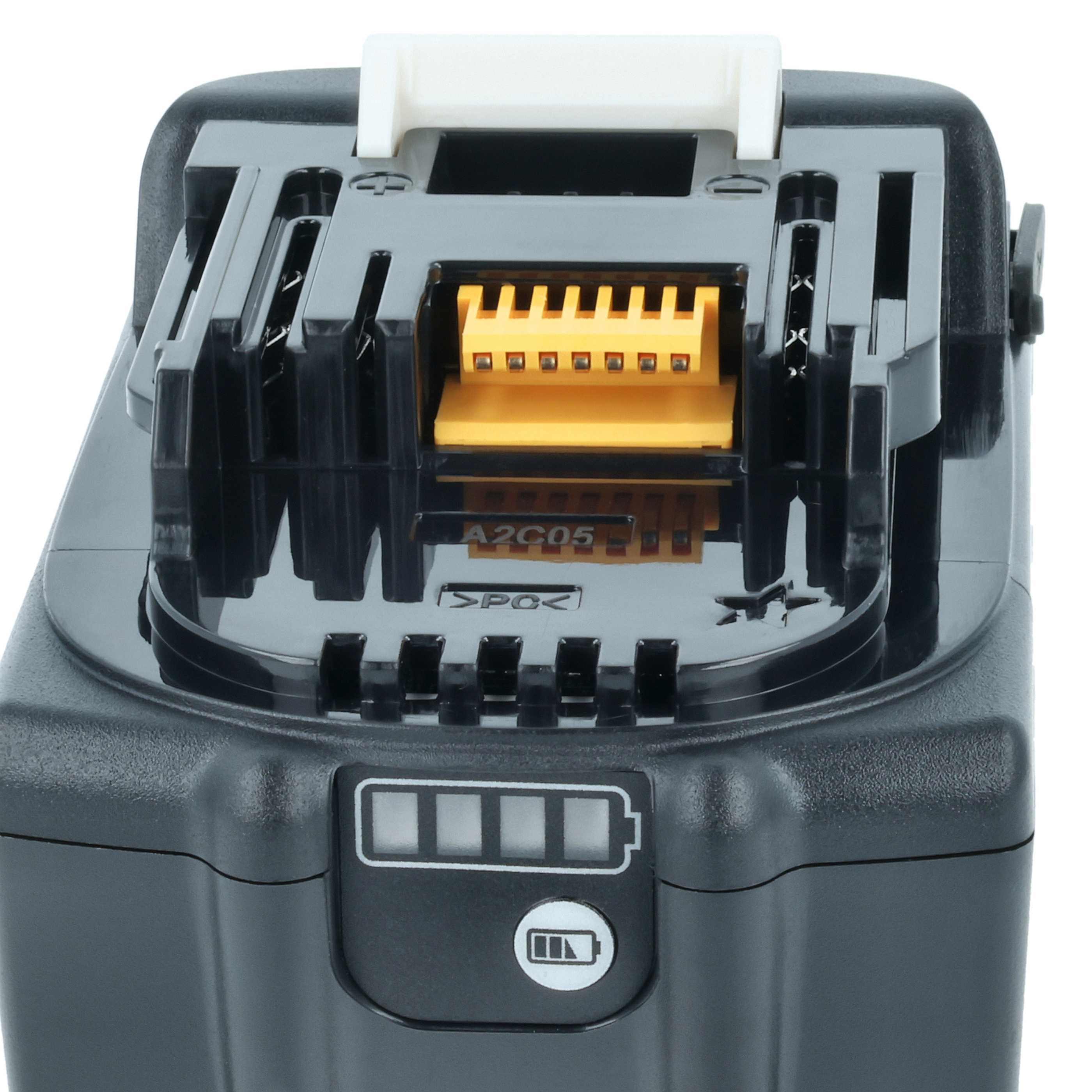 Battery replaces Makita BL1860B Electric Power Tool - 3000 mAh, 18 V, Li-Ion