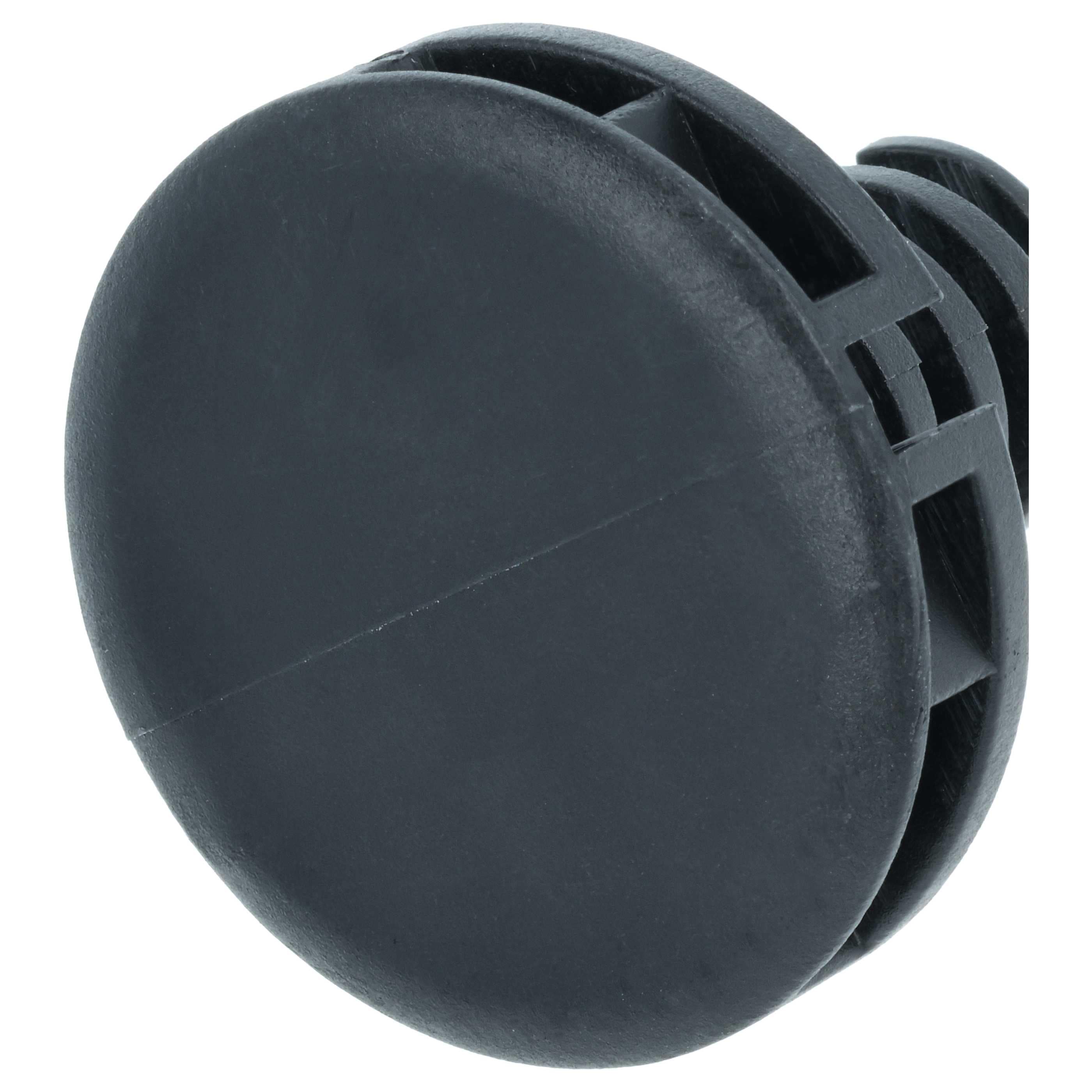 4x Nóżka poziomująca do suszarki Zanussi zam. AEG 1490004288, 41006470604727 i in. - 3,5 cm, czarny