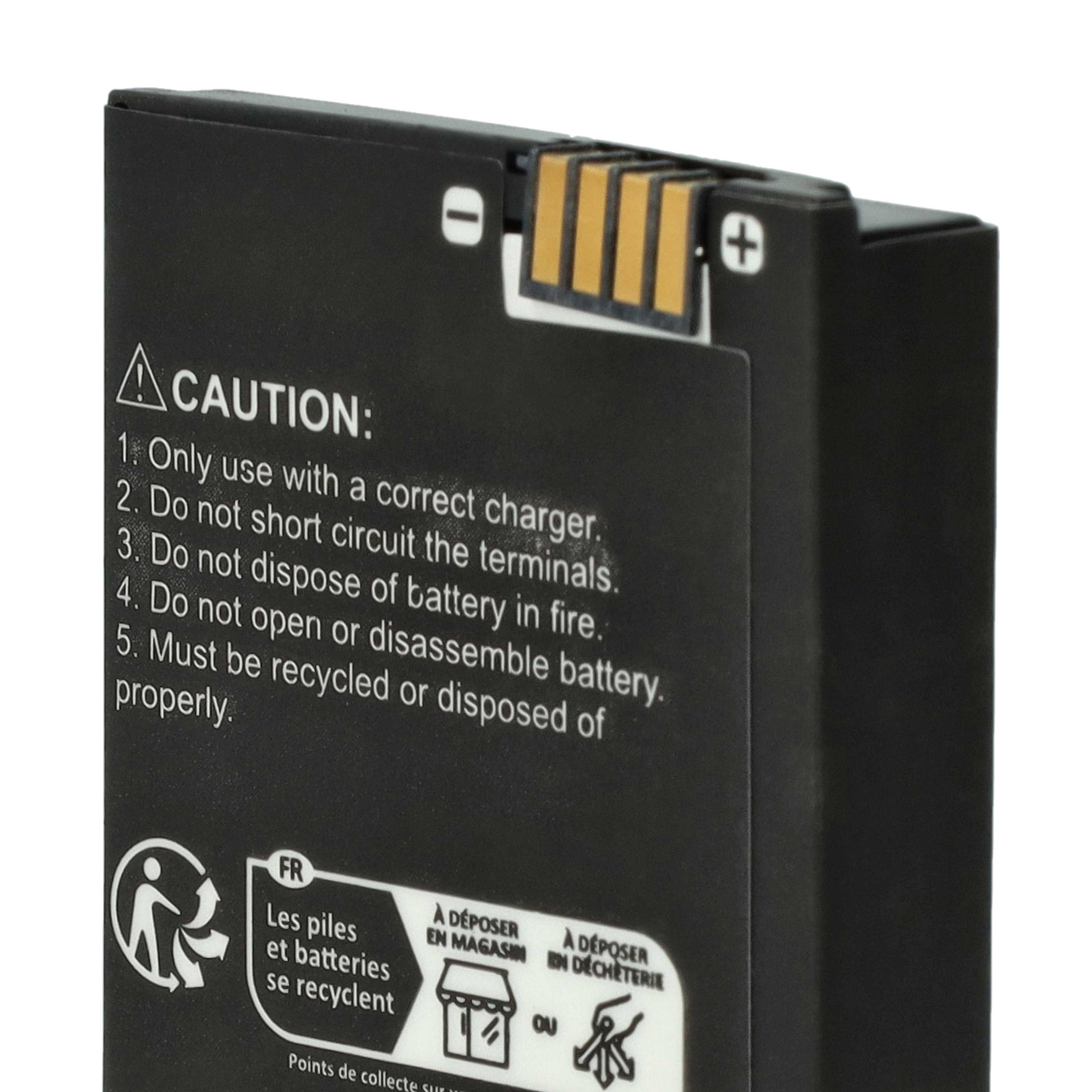 Akku (5 Stück) als Ersatz für Motorola BT110, BT90, HKLN4440B für Funkgerät - 2000mAh 3,7V Li-Polymer