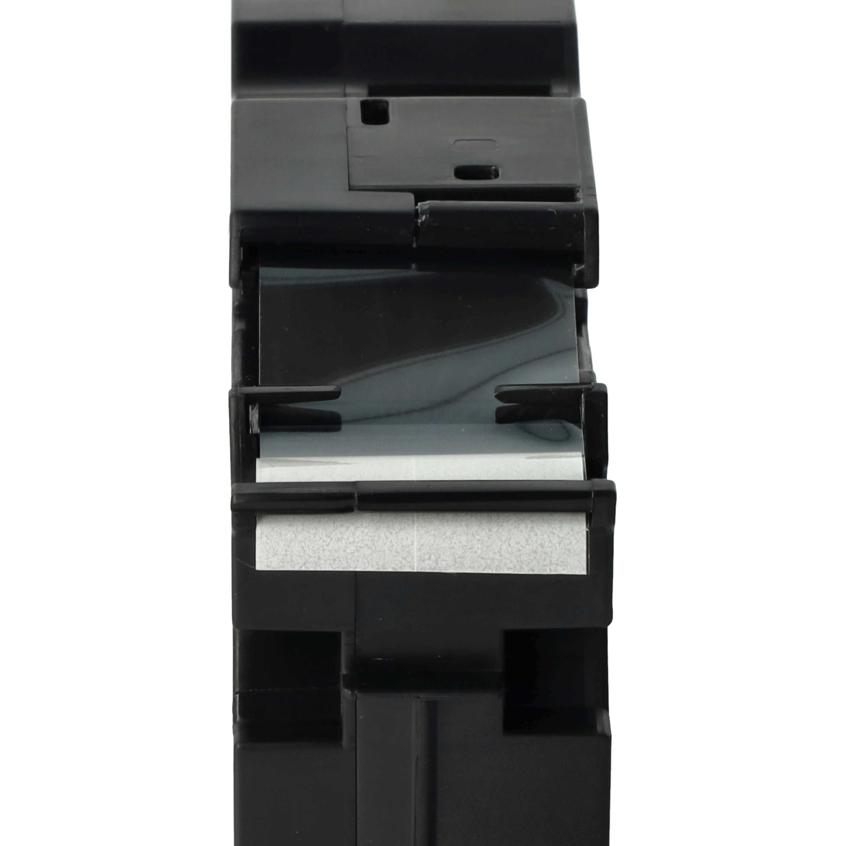 Cassette à ruban remplace Brother HGE-151 - 24mm lettrage Noir ruban Transparent