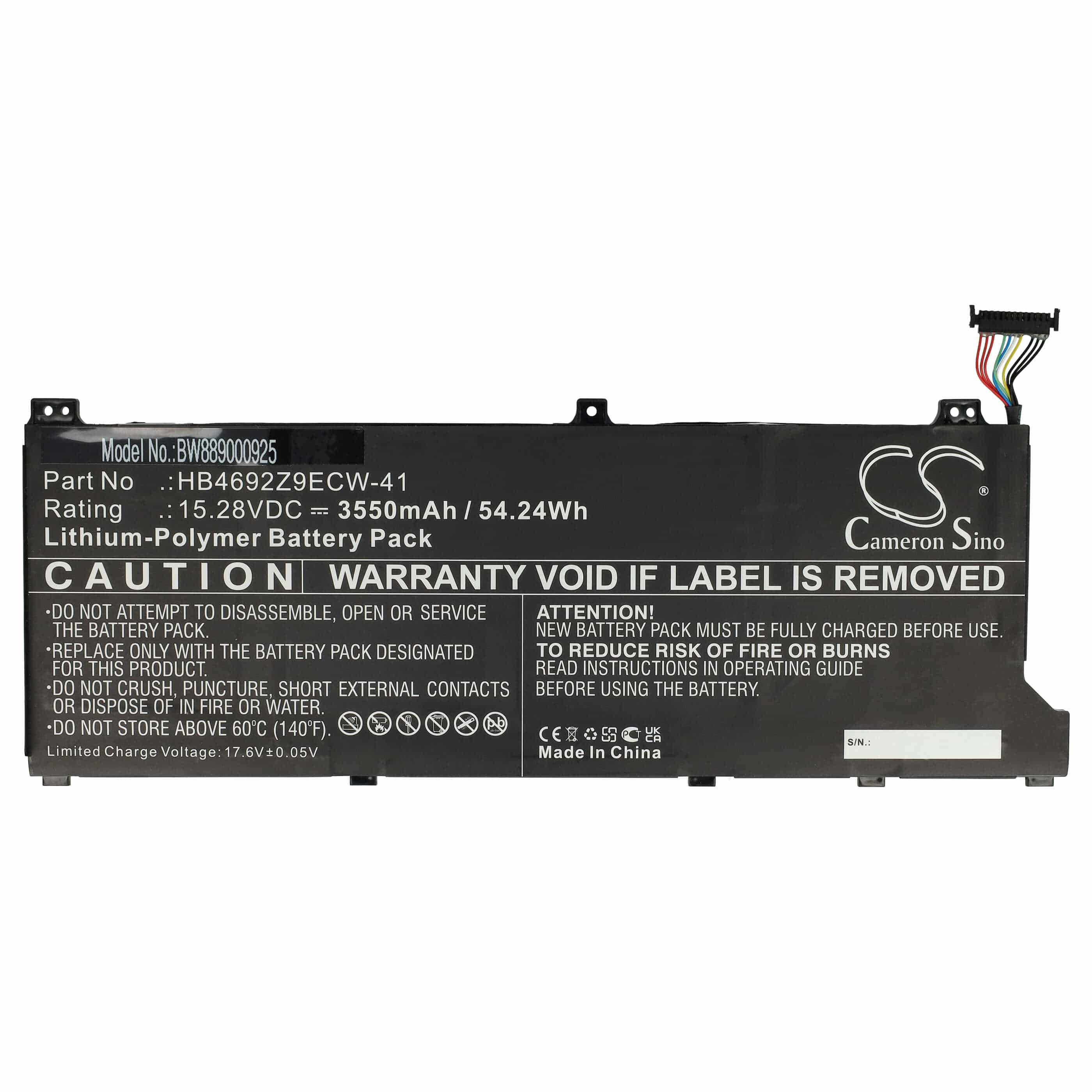 Akumulator do laptopa zamiennik Honor HB4692Z9ECW-41 - 3550 mAh 15,28 V LiPo