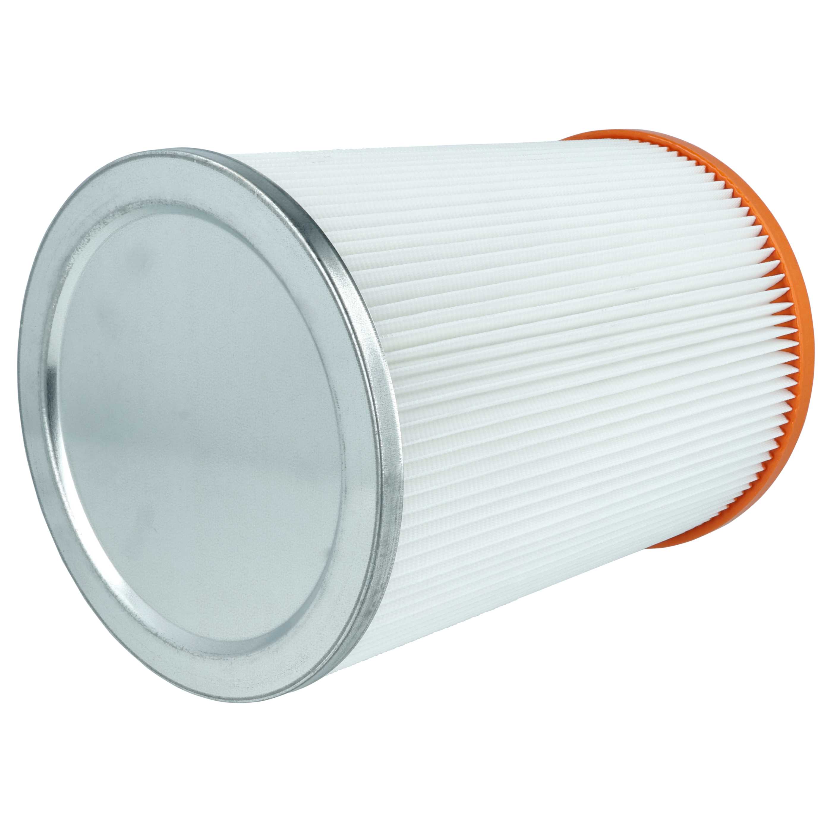 Filter replaces Nilfisk R 637/1 for WAP Vacuum Cleaner, orange / white