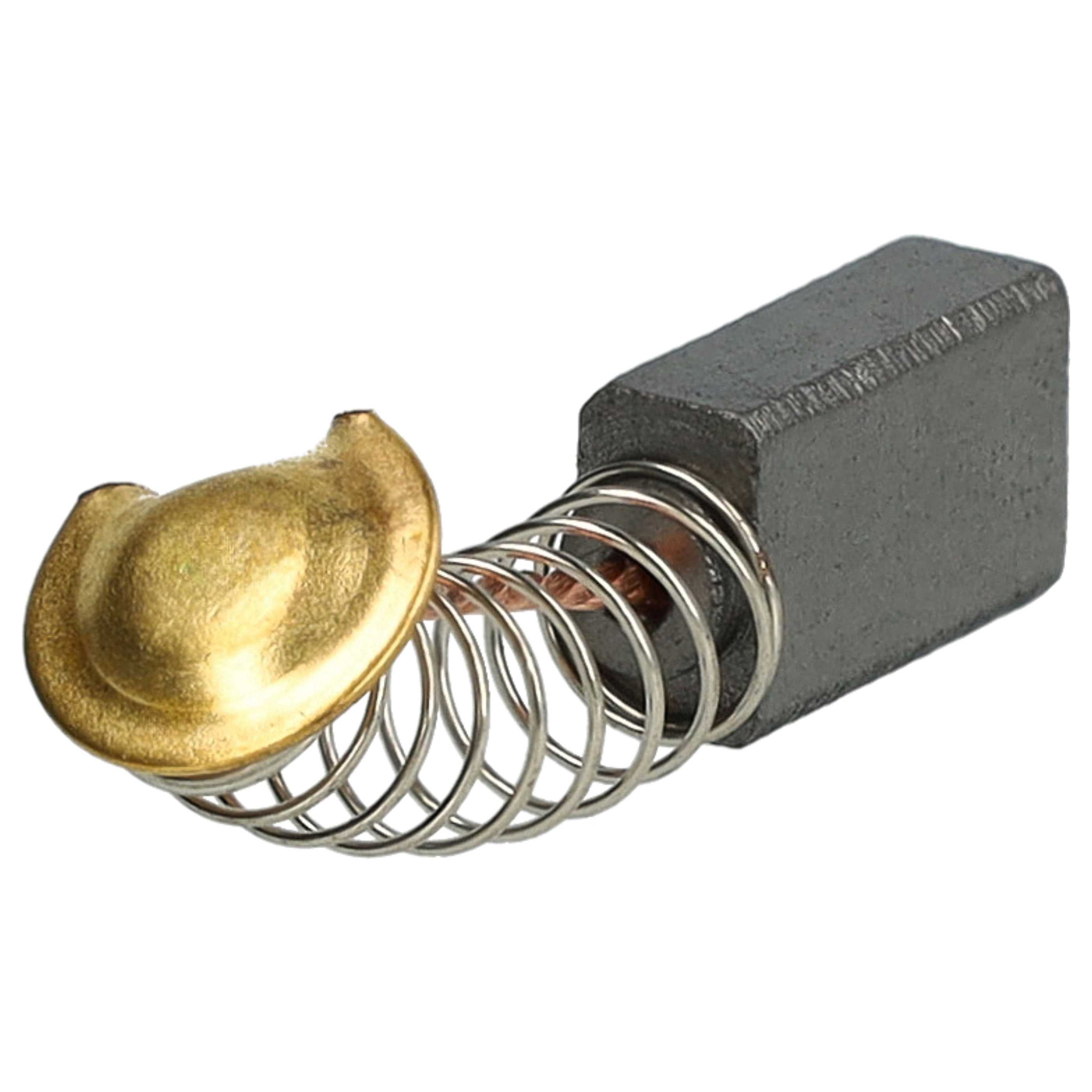 2x Kohlebürste passend für Menzer / Hornbach (+ 2015) Elektrowerkzeug - 12,2 x 7,9 x 4,9mm