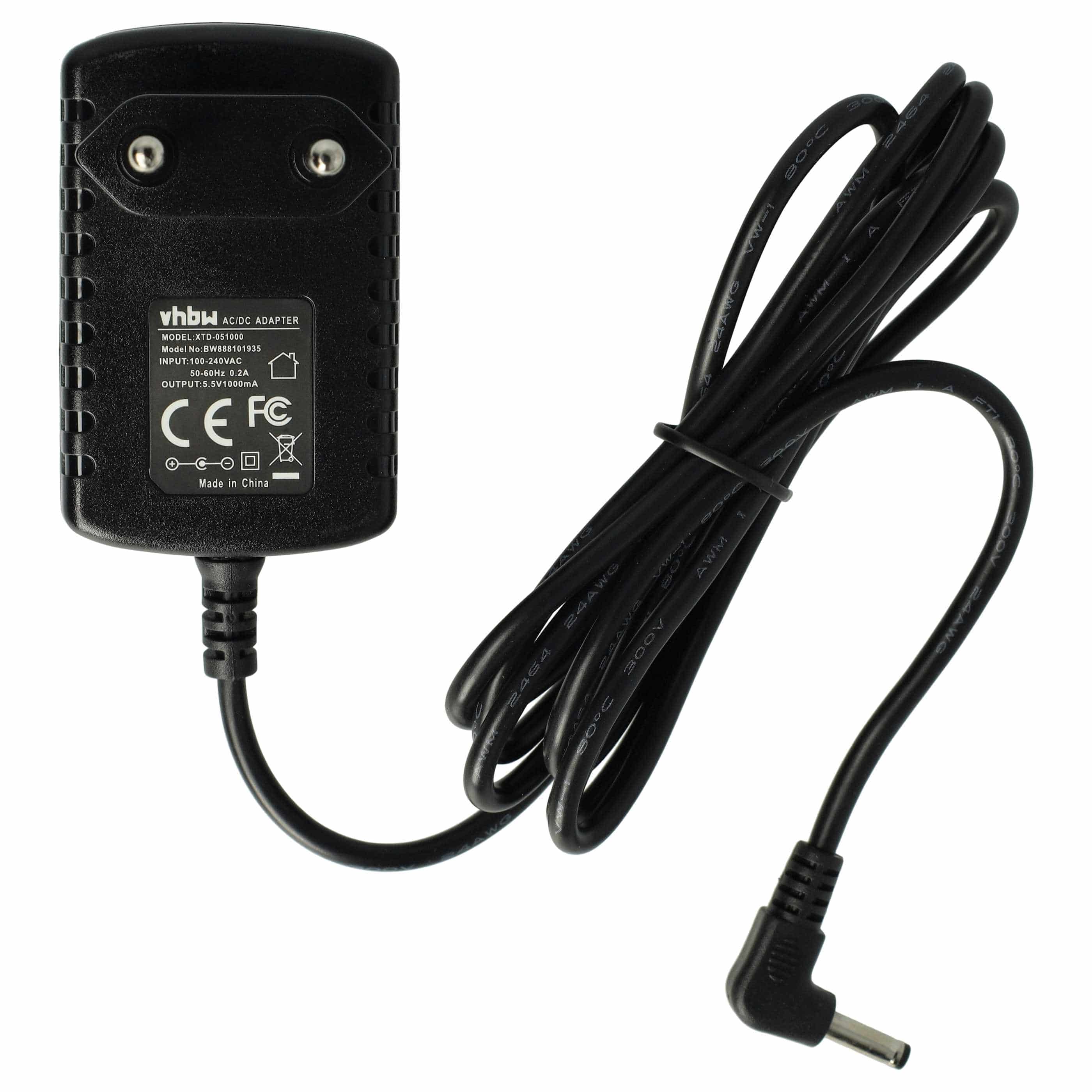 Mains Power Adapter replaces Philips 996580002717 for Philips DAB Radio, VHF Radio, Kitchen Radio - 114 cm