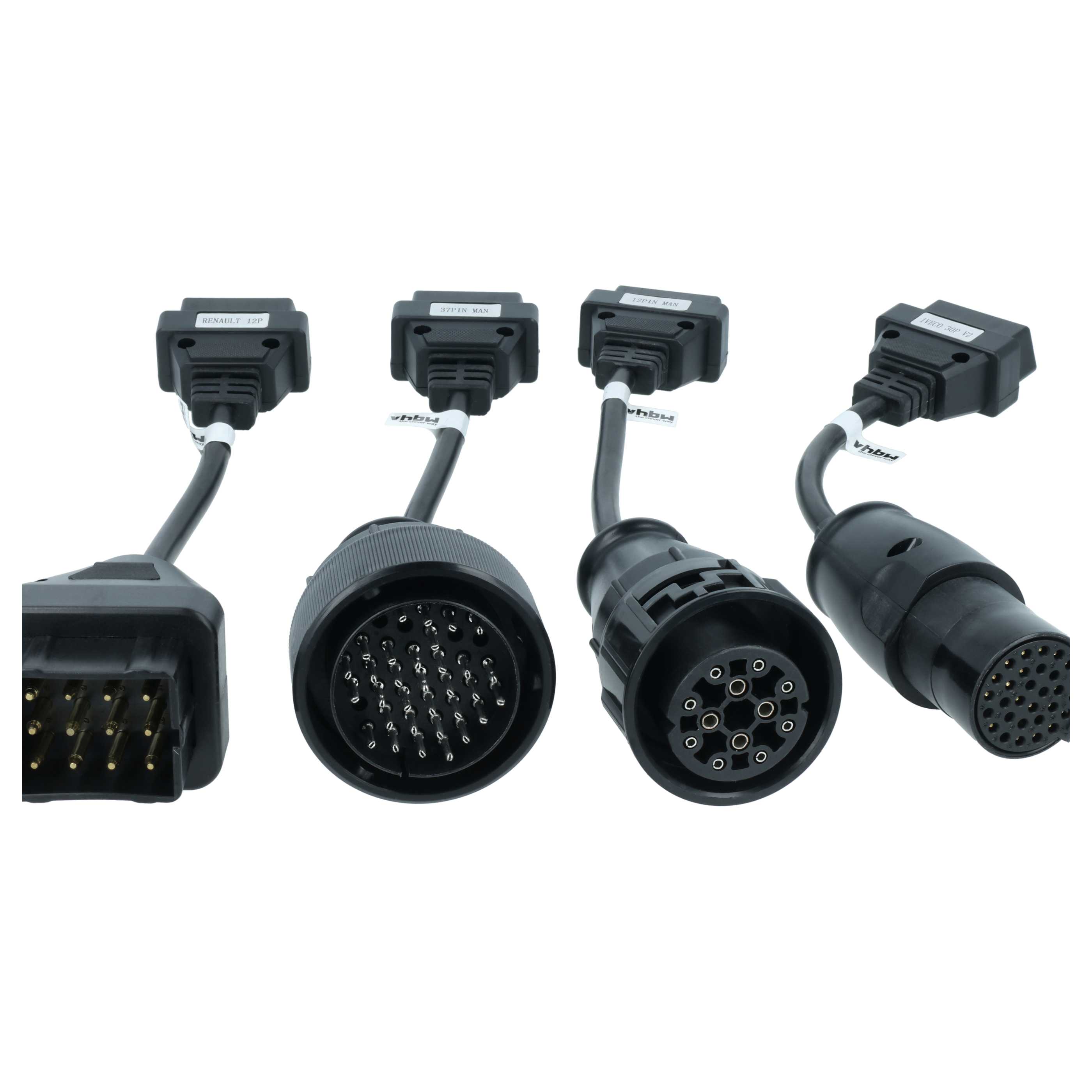 8x Lot d'adaptateurs (kit) OBD1 vers OBD2 pour camion Renault