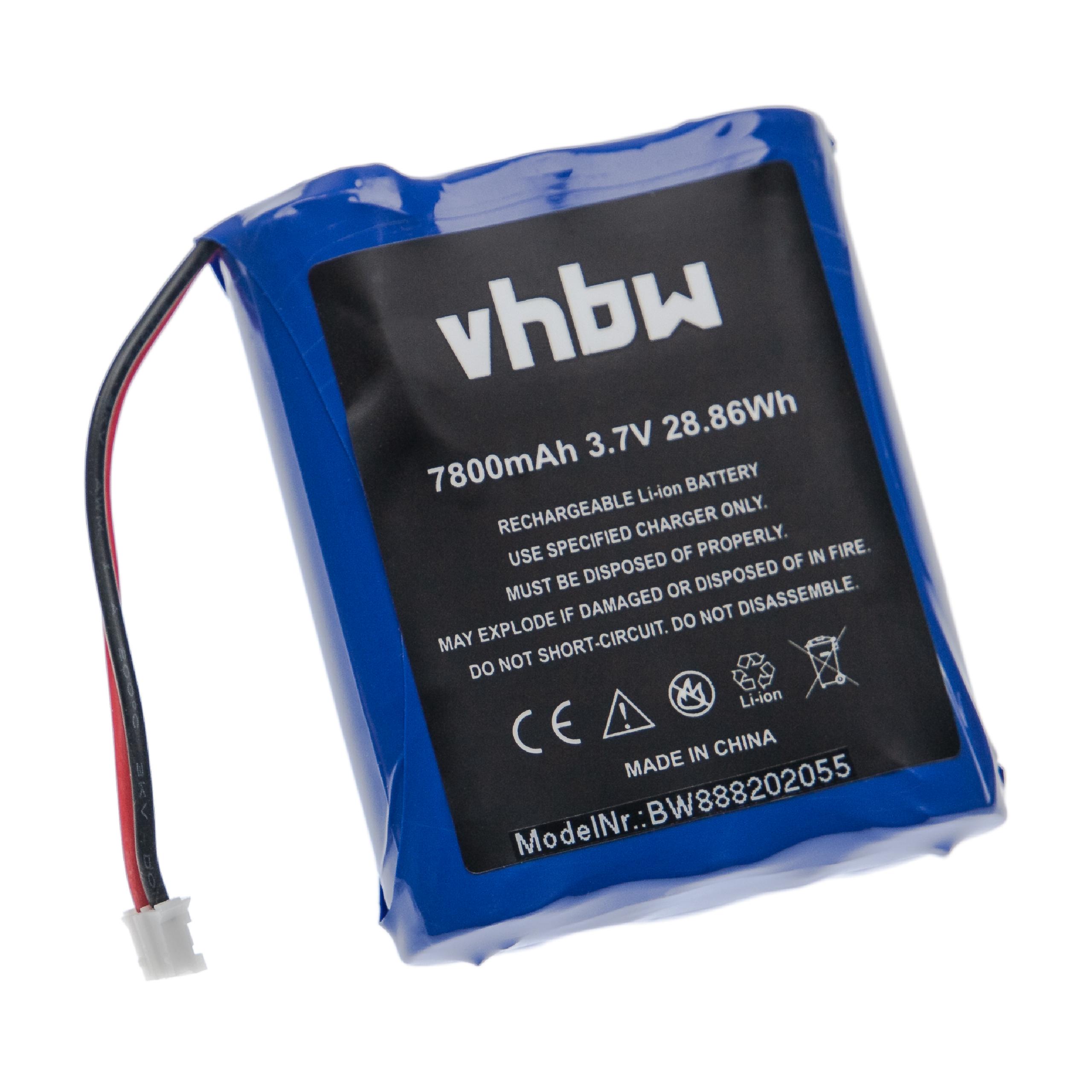 Batería reemplaza Technaxx 4652 para telefonillo (7800 mAh, 3,7 V, Li-Ion) - Video Doorbell Akku