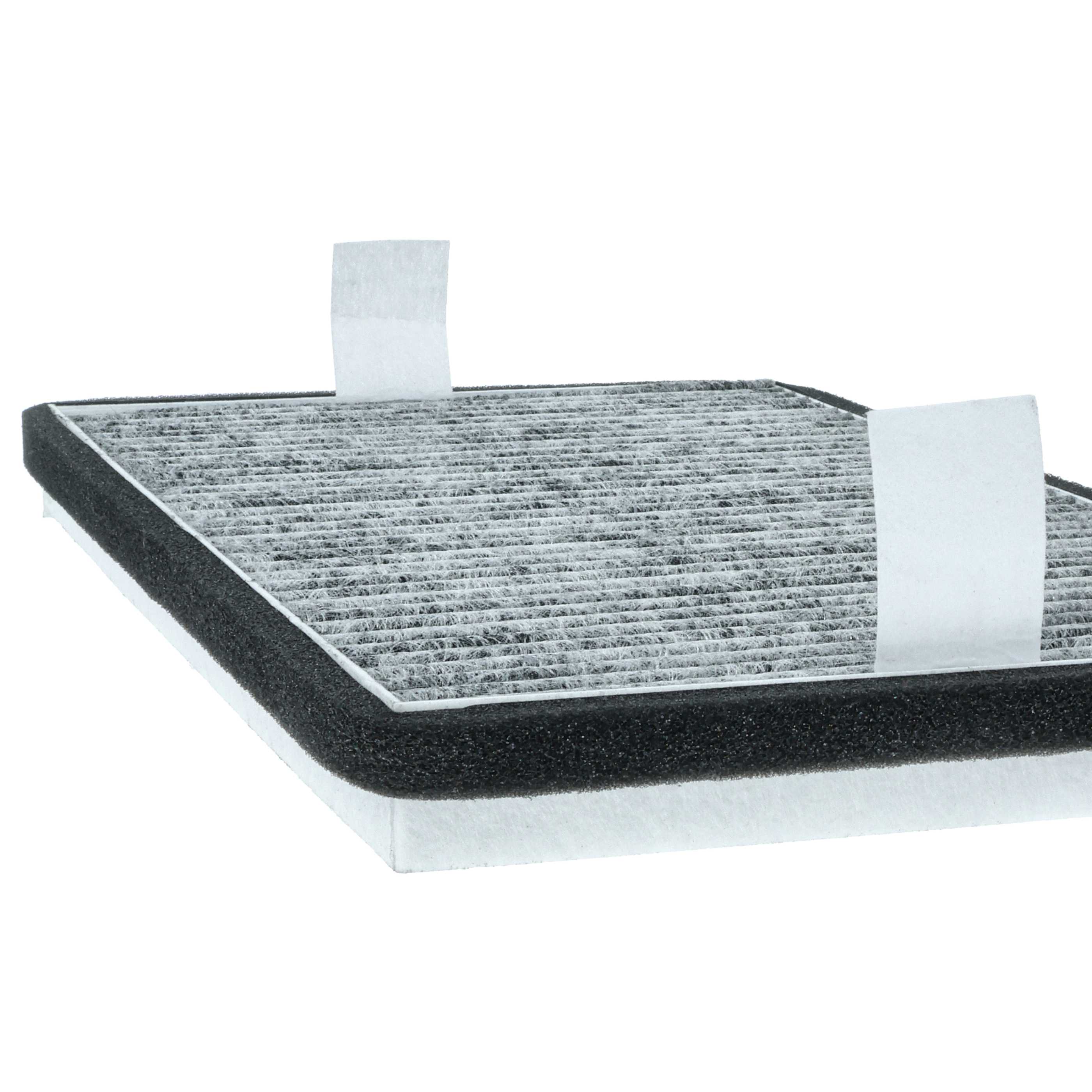 4x Filtres à charbon actif remplace Miele DKF 19-P, 11762560 pour hotte Miele
