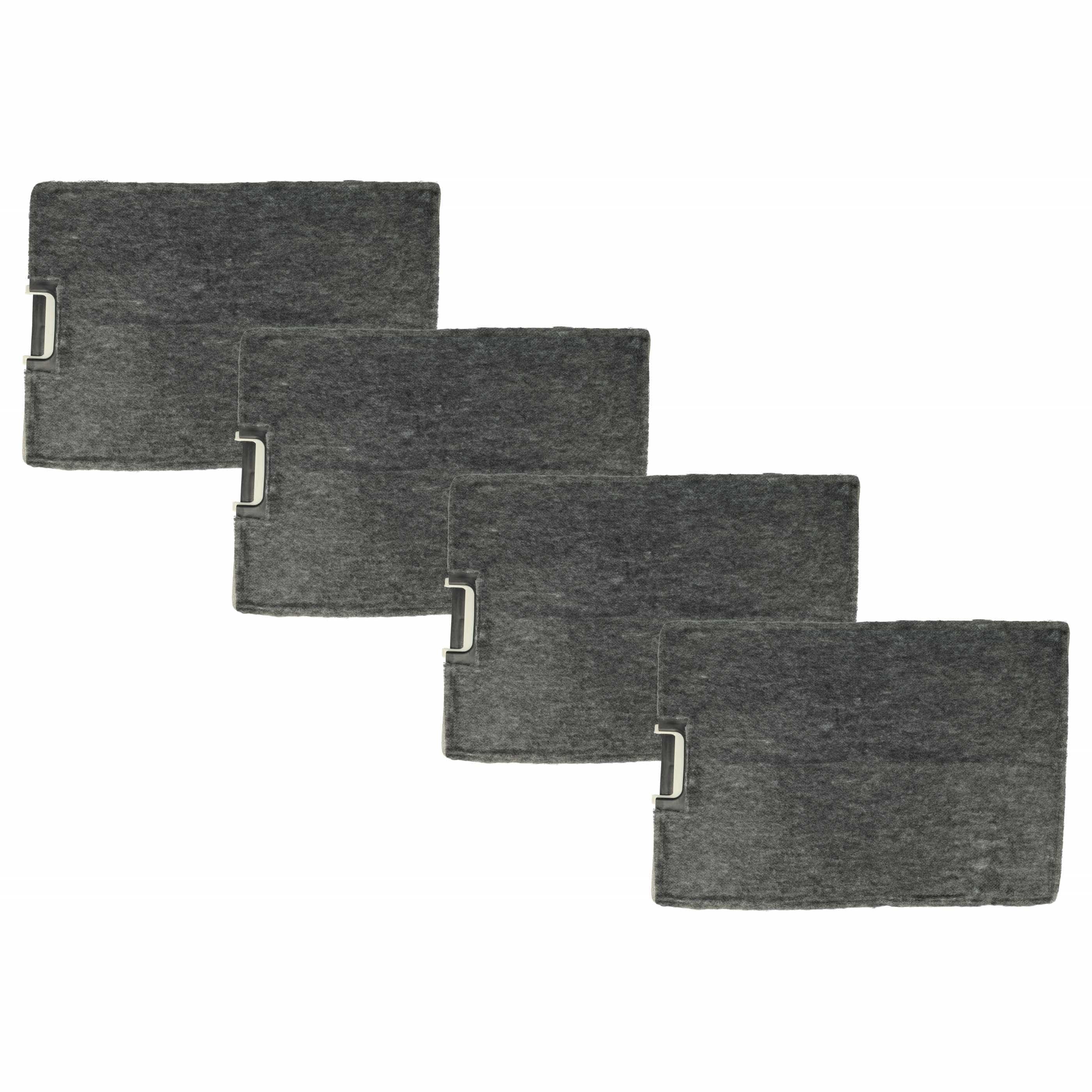 4x Filtres à charbon actif remplace AEG/Electrolux 899660013000/0, 6600130006, 8996600130000 pour hotte Bosch