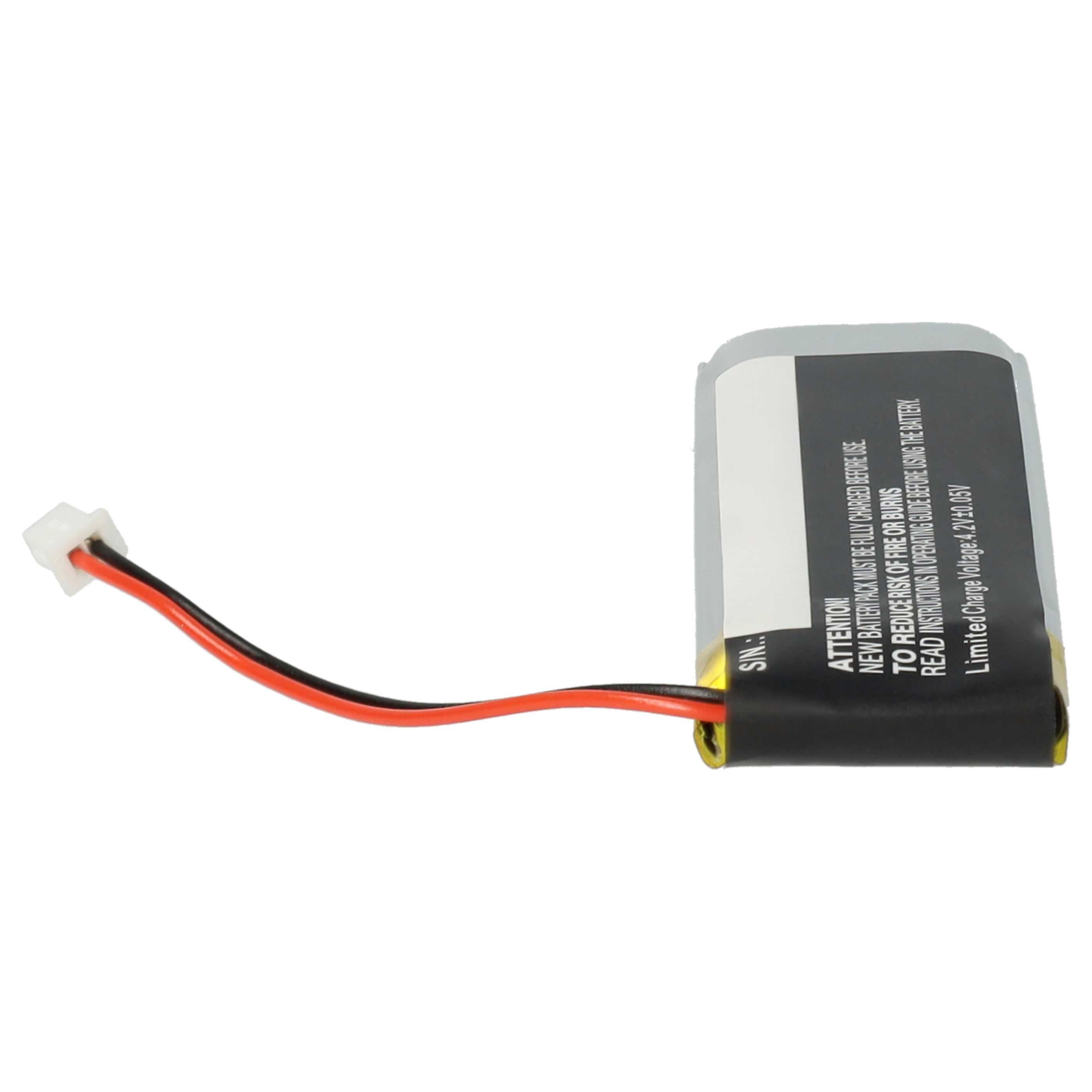 Wireless Headset Battery (2 Units) Replacement for Midland 752068PL - 950 mAh 3.7 V Li-polymer