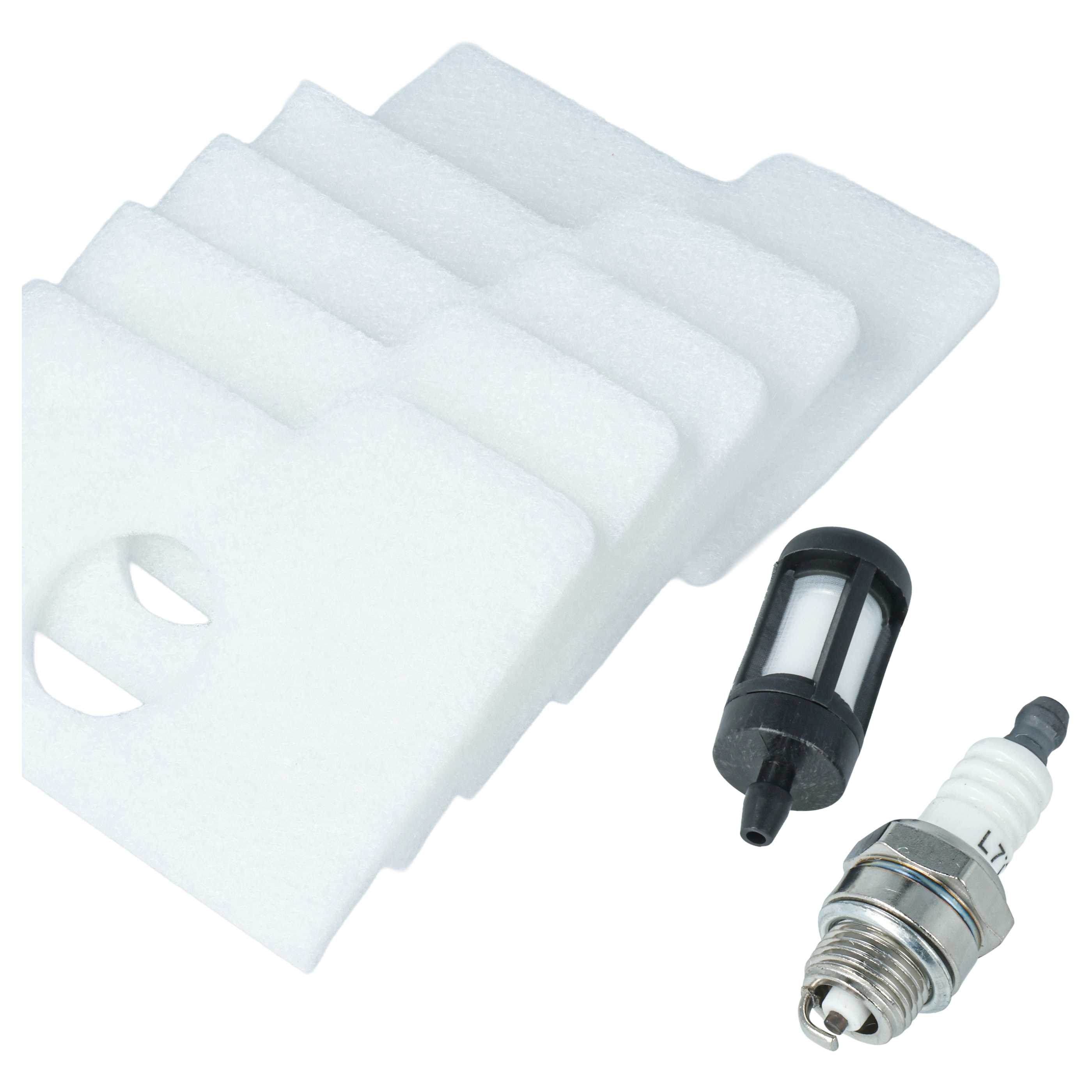 Zestaw do konserwacji piły zam. Stihl 0000-350-3500 - 5x filtr powietrza, 1x filtr paliwa, 1x świeca zapłonowa