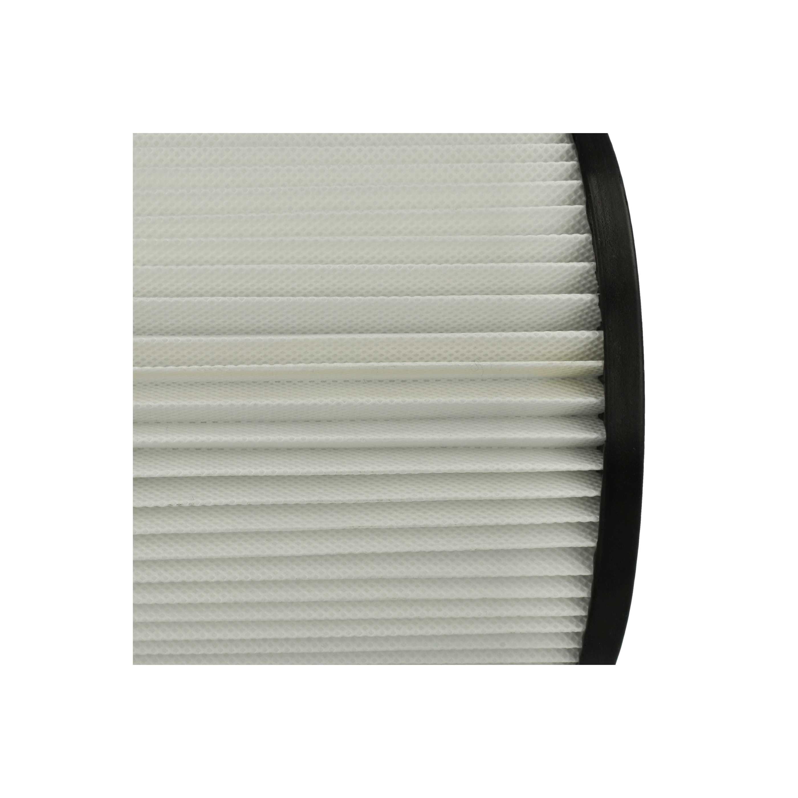 3x Filtercartridge filter replaces Scheppach 7907709719 for Scheppach Vacuum Cleaner, black / white