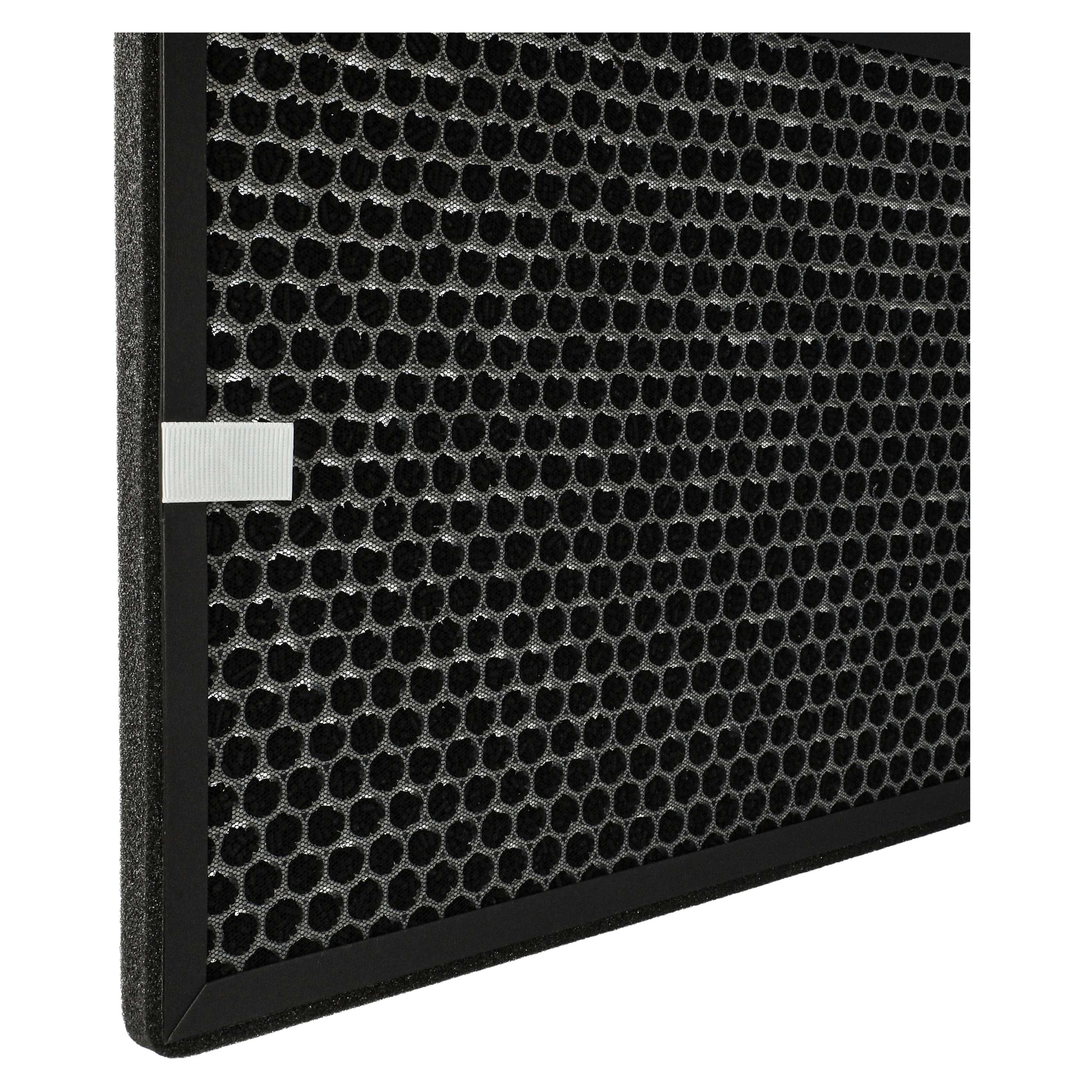 2 Part Filter Set replaces Philips FY2422/30 Air Purifier - HEPA filter, activated carbon filter