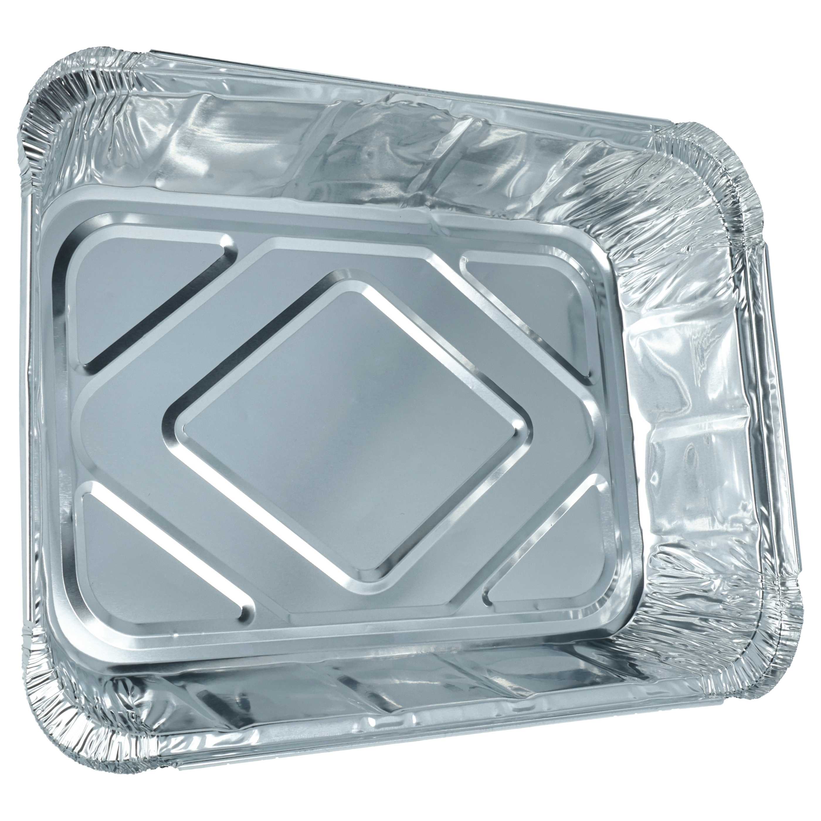 50x Grill Tray suitable for Enders, Napoleon, Rösle, Weber Gas Grills - Aluminium 22 x 15 x 4 cm