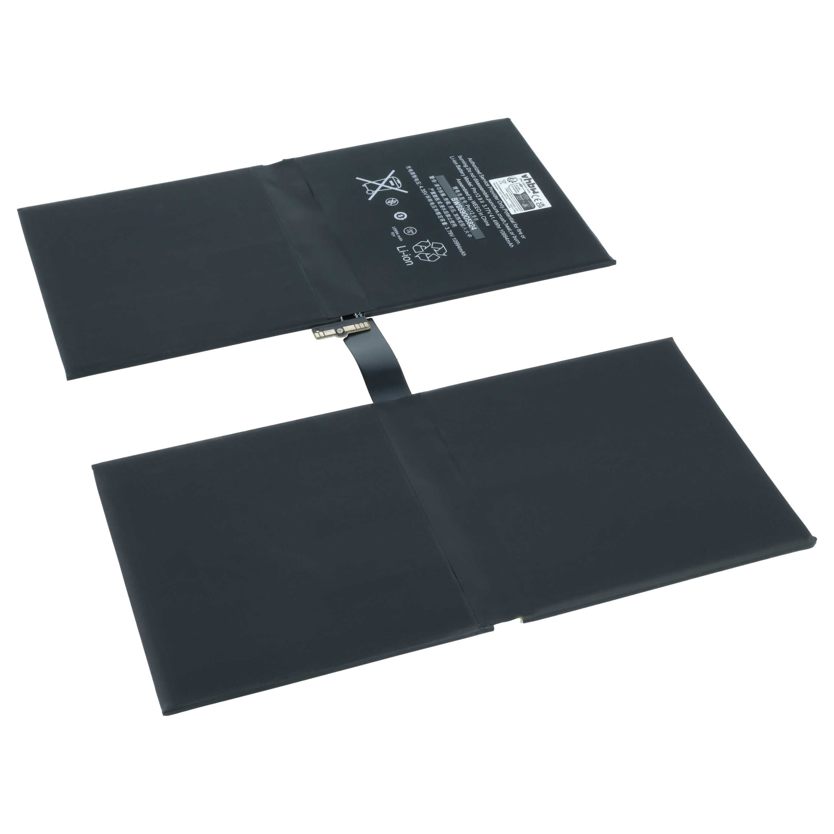 Tablet Battery Replacement for Apple A1754, 020-01238 - 10994 mAh 3.77 V Li-Ion