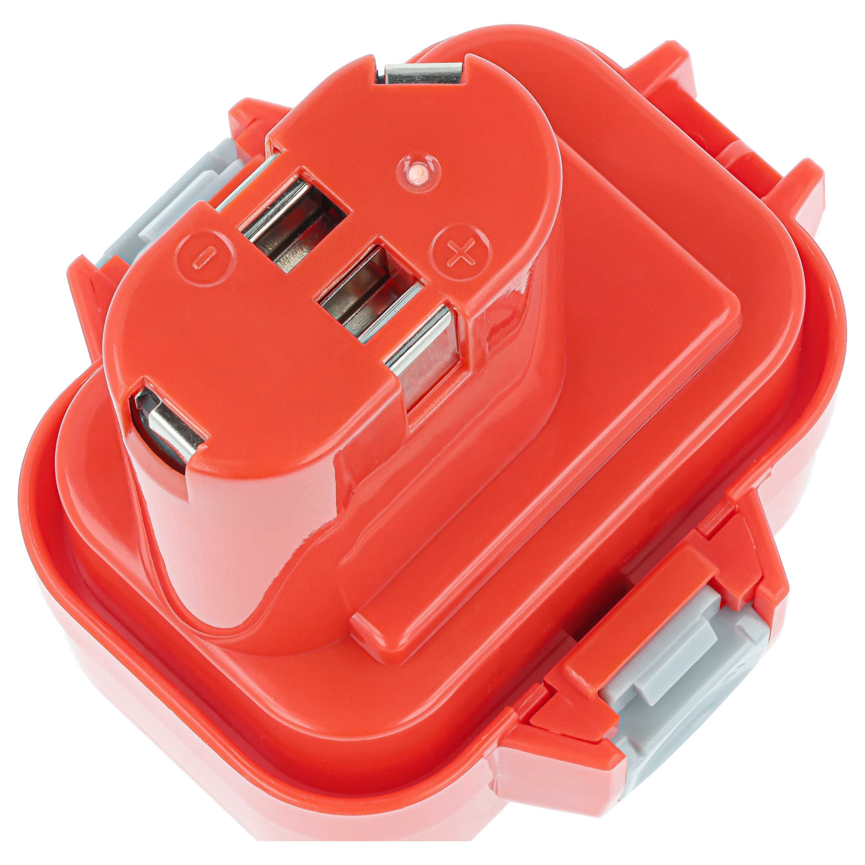 Batería para herramienta reemplaza Makita 192638-6, 192596-6, 192697-A, 192595-8 - 1500 mAh, 9,6 V, NiMH