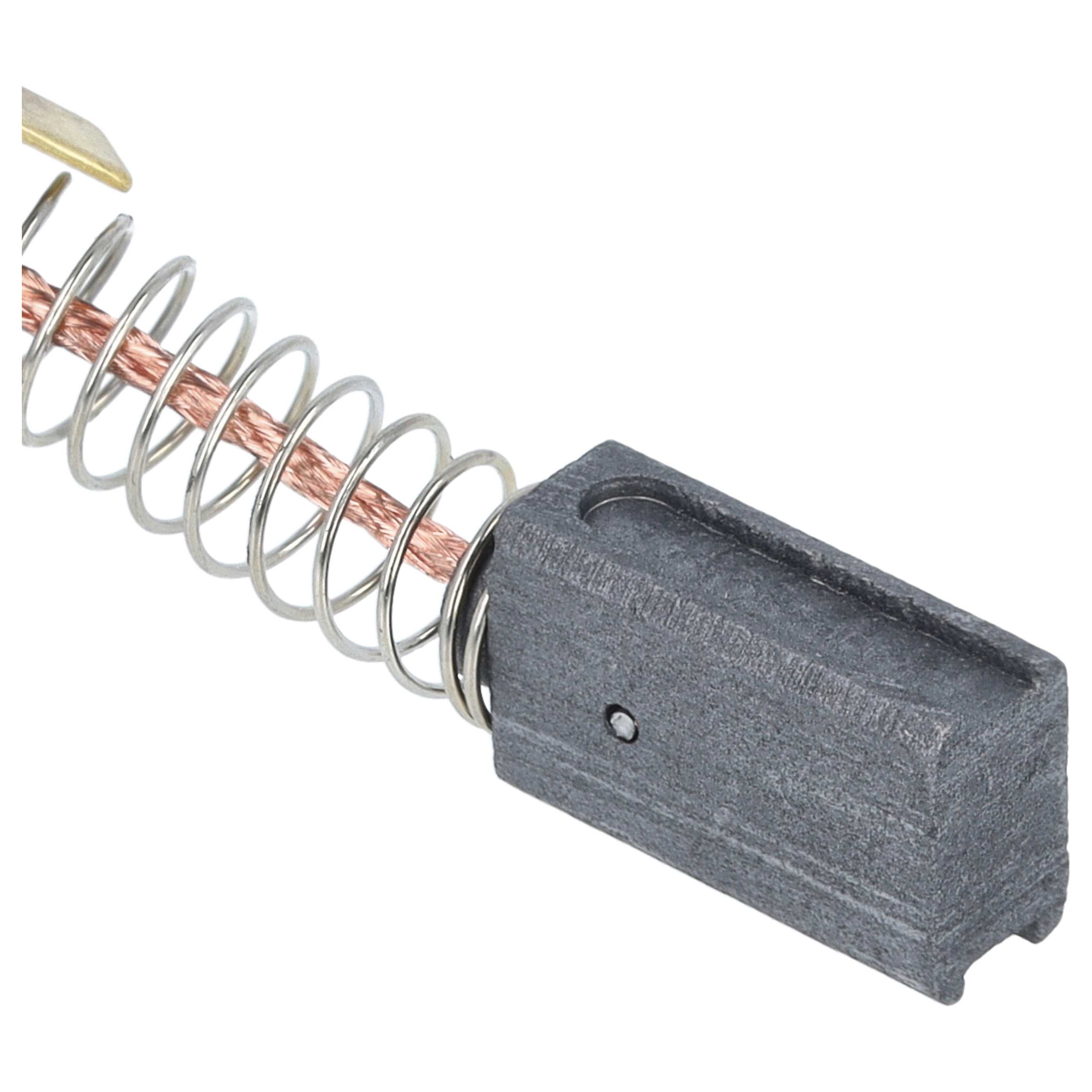 Kohlebürsten (2 Stück) für Parkside PBH 1500 A1, u.a., ersetzt K495098100, 14.2*7.86*4.9 mm, Auto-Stopp-Funktion