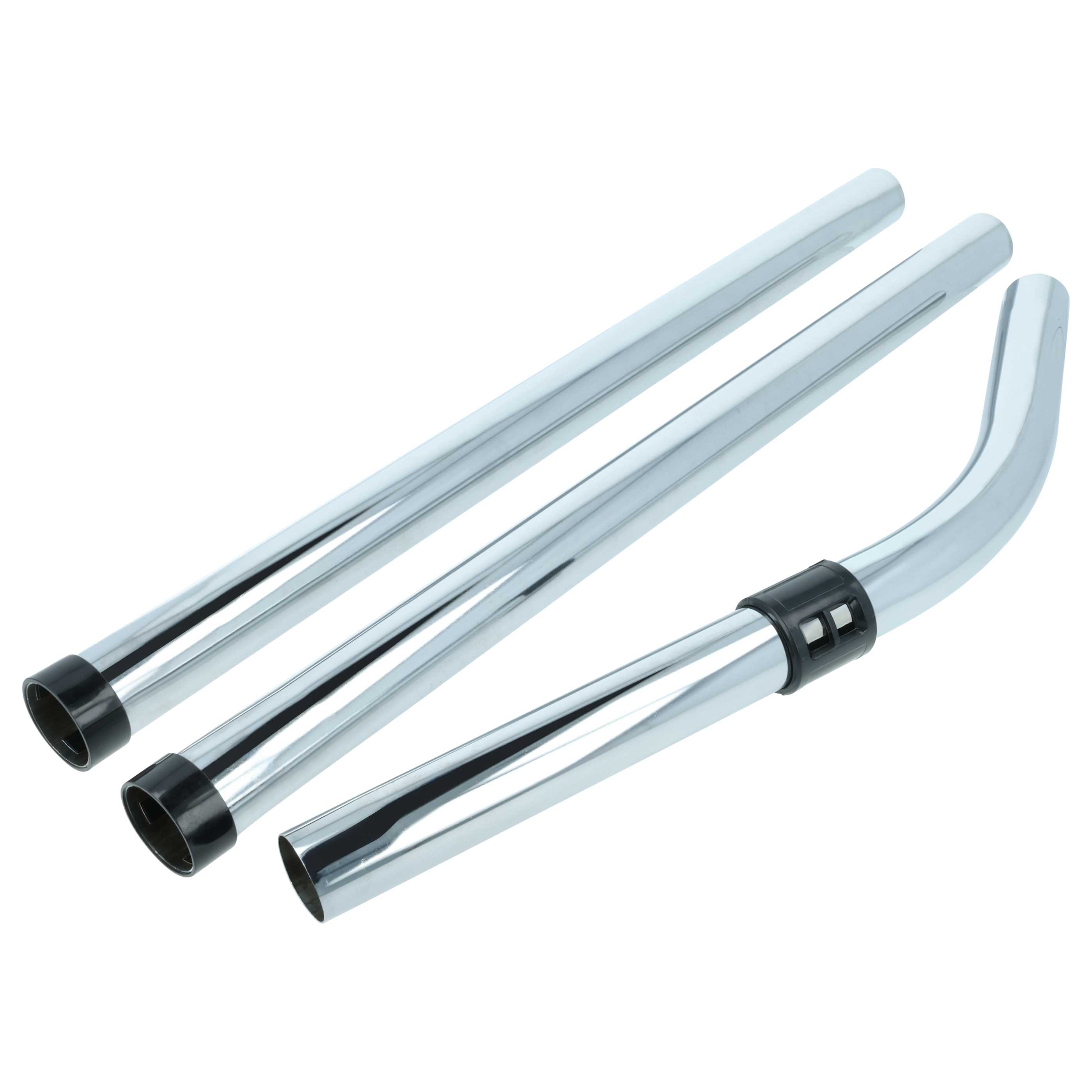 3x Tube replaces Numatic 69-NM-250, 601053V for Rainbow Vacuum Cleaner etc. - 50cm - 150cm, silver