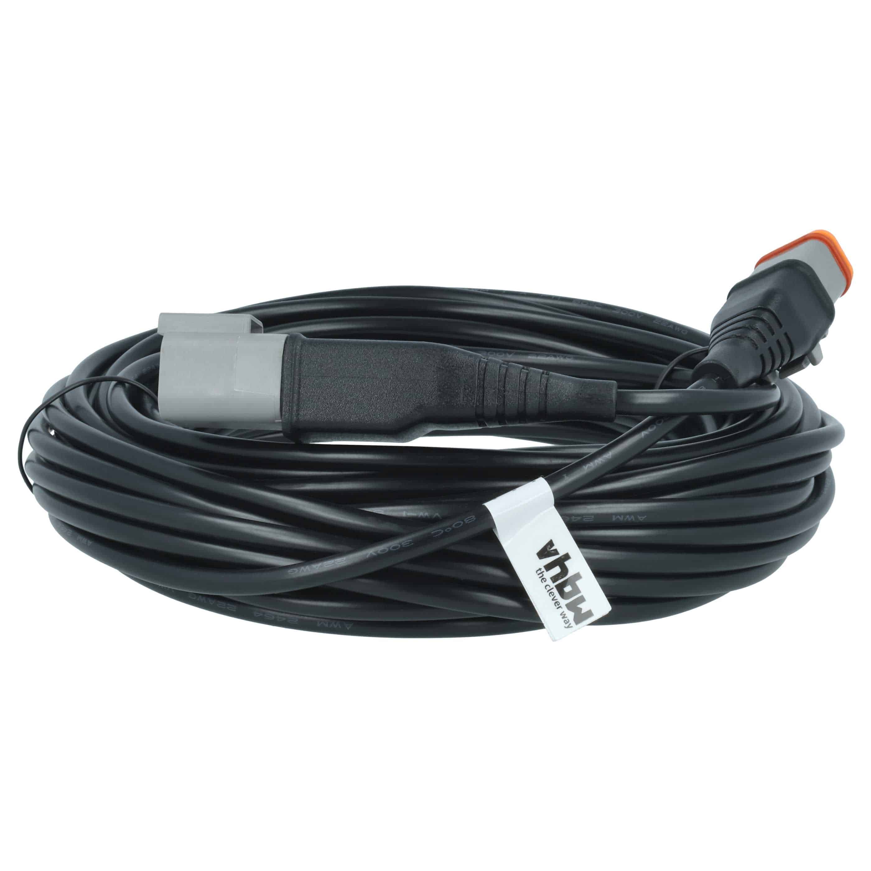 Extension Lead for RTK Reference Station suitable for Mammotion LUBA Robot Mower - 10 m