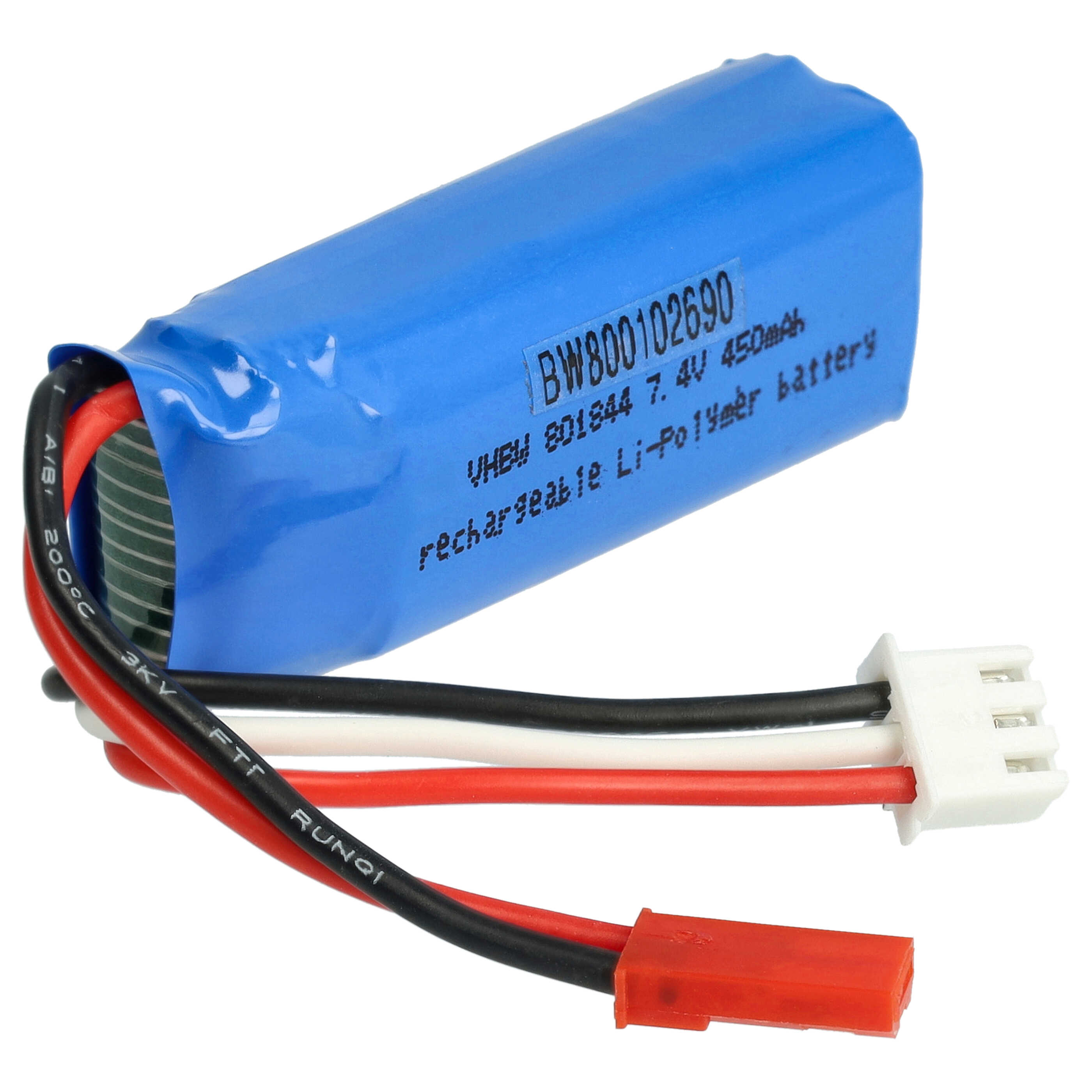 RC Modellbau-Akku - JST-SYP-2P - 450mAh 7,4V Li-Polymer