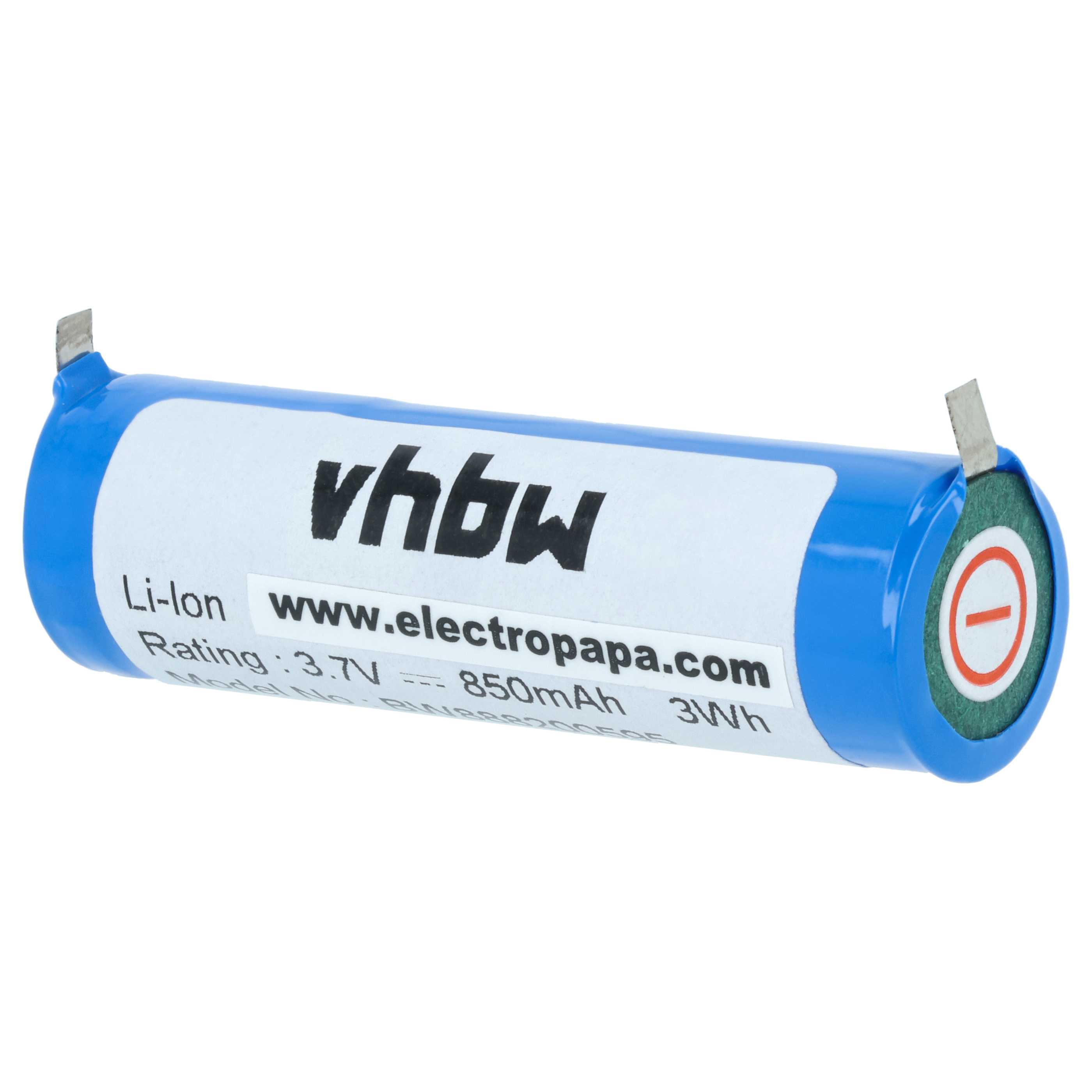 Akumulator do maszynki do strzyżenia zamiennik Philips SE US14500GR, K V112MSF17Z - 800 mAh 3,7 V Li-Ion