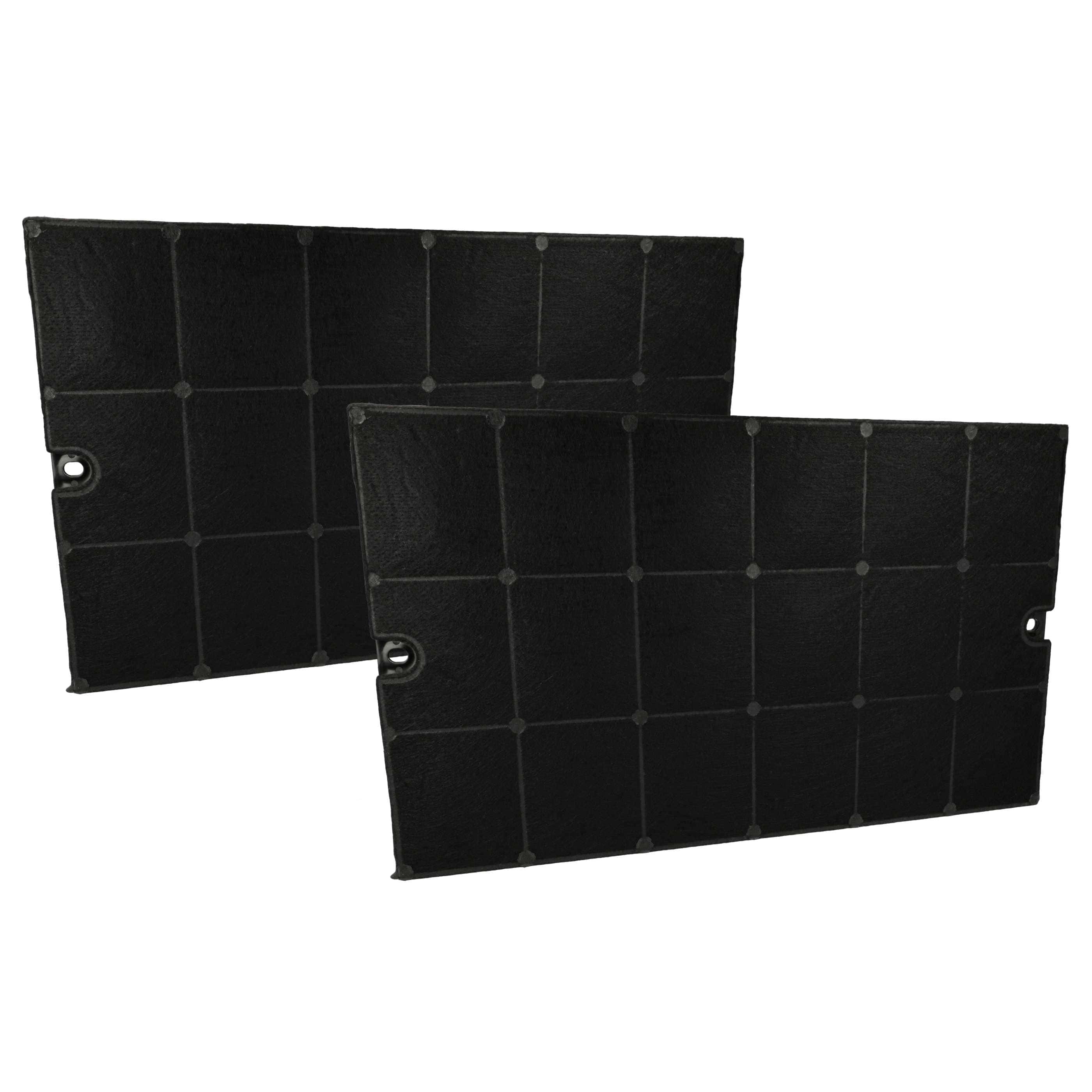 2x Filtres à charbon actif remplace AEG 50290655005, 9029793768, E3CFF52, EFF52 pour hotte Zanussi