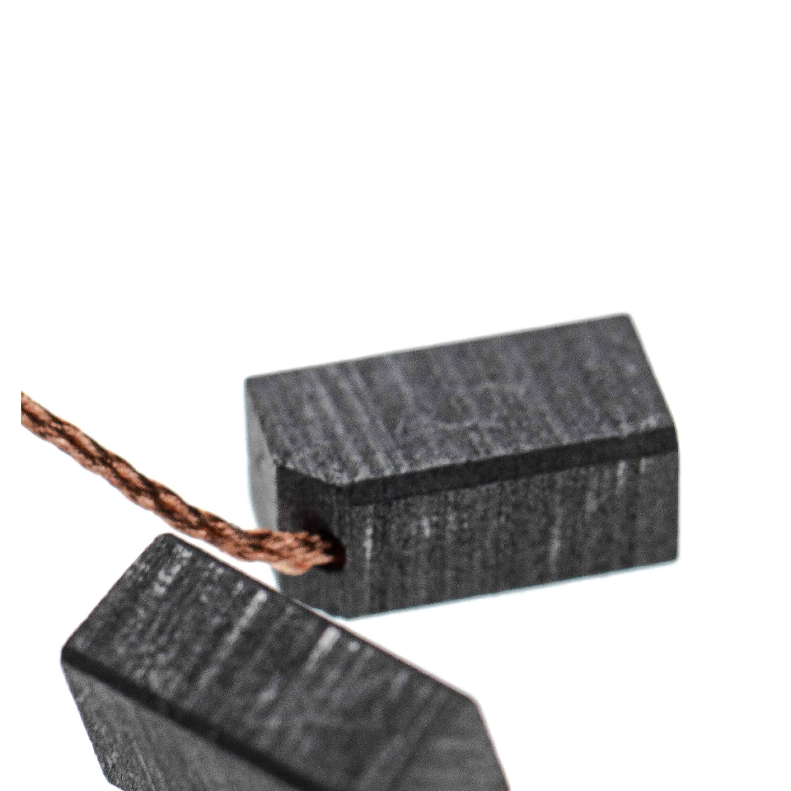 2x Balais de charbon remplace Dewalt 939539-00 pour outil électrique - 13,8 x 6,2 x 8mm