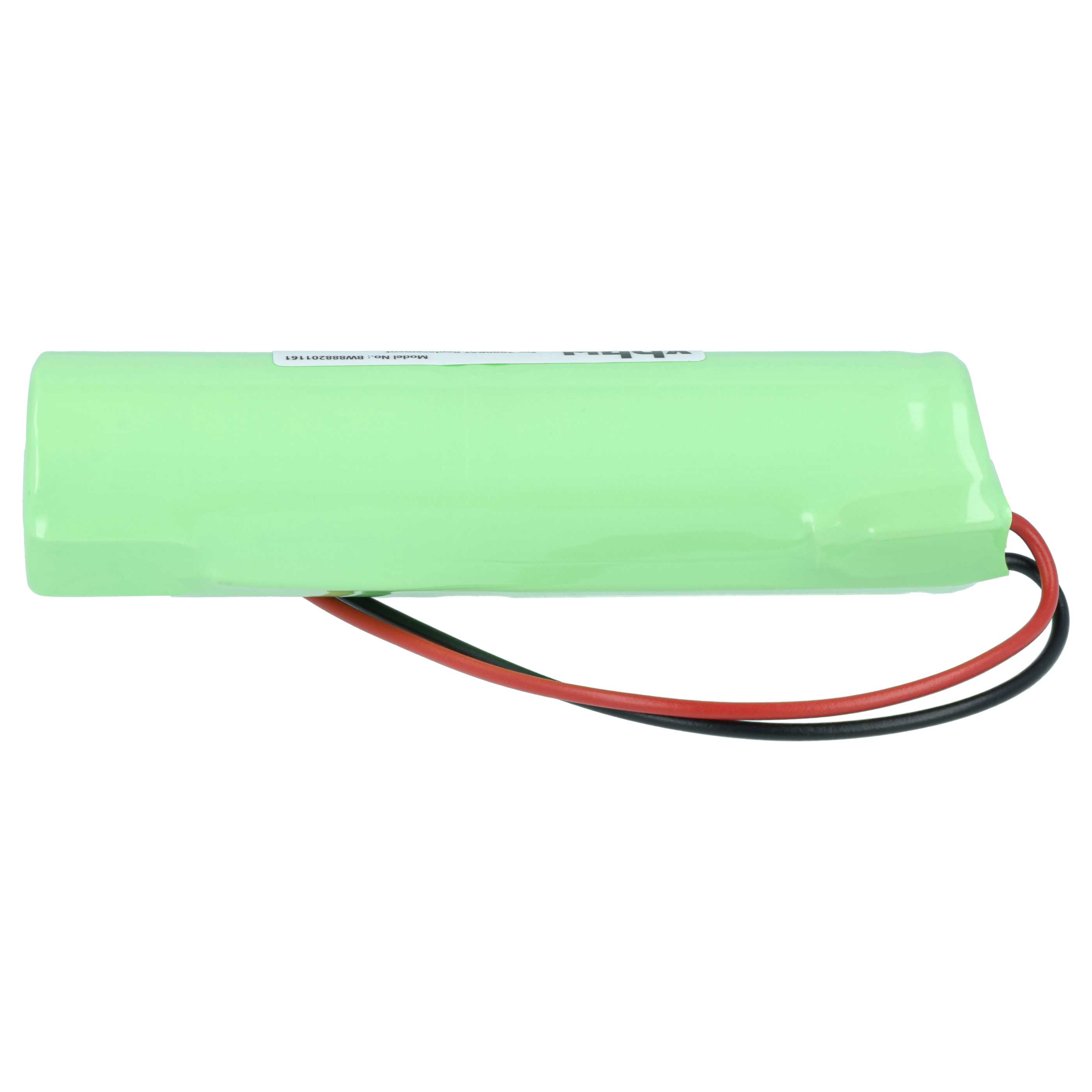5x Batería reemplaza NOVIPro 3000BAT, 880BAT para dispositivo medición (3500 mAh, 2,4 V, NiMH)