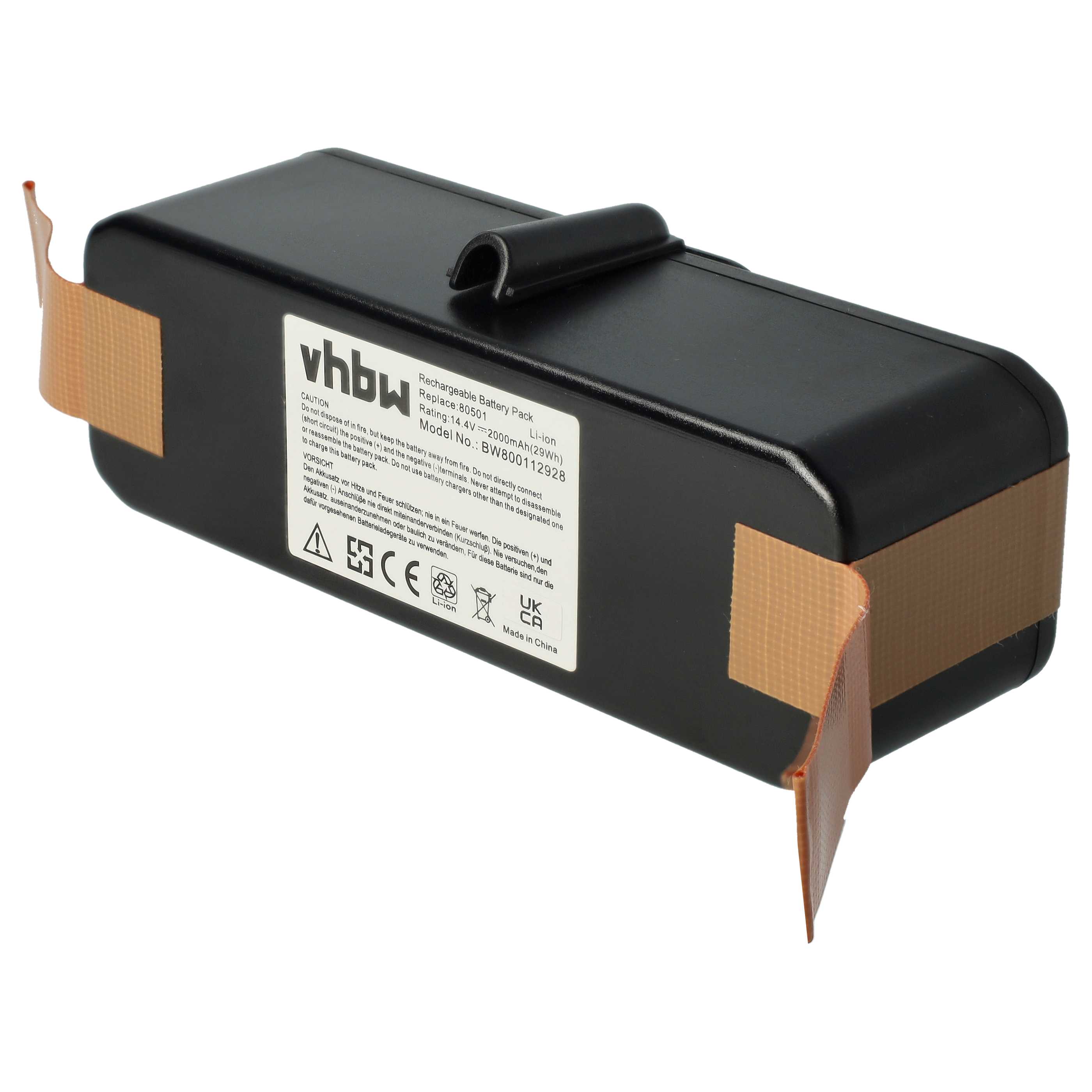 Akumulator do odkurzacza iRobot zamiennik iRobot GD-Roomba-500, VAC-500NMH-33, 11702 - 2000mAh 14,4V Li-Ion