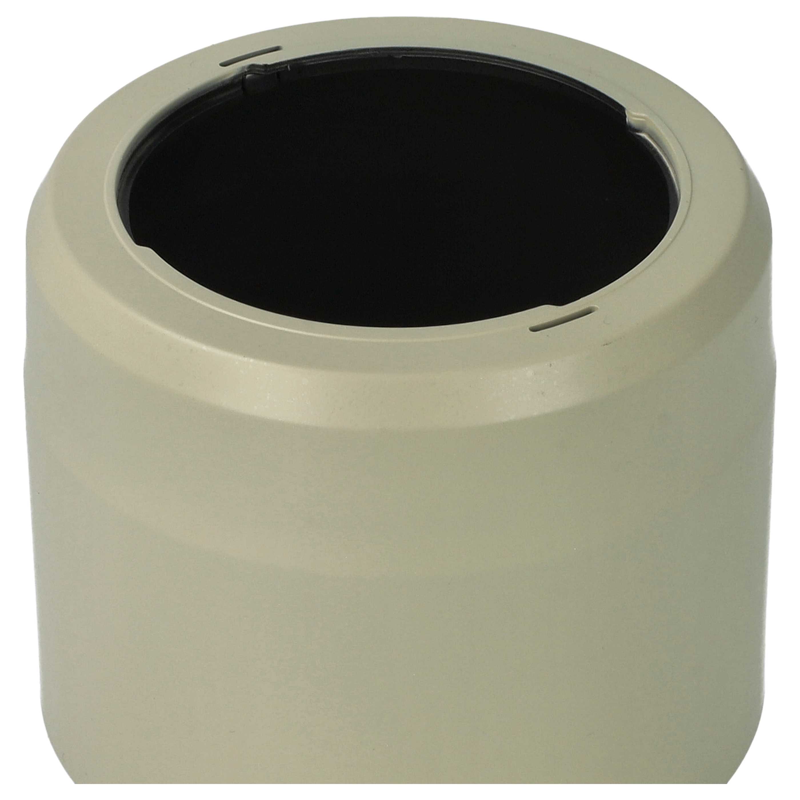 Lens Hood replaces Canon ET-73B for Canon Lens with 67 mm Diameter, plastic, white / grey