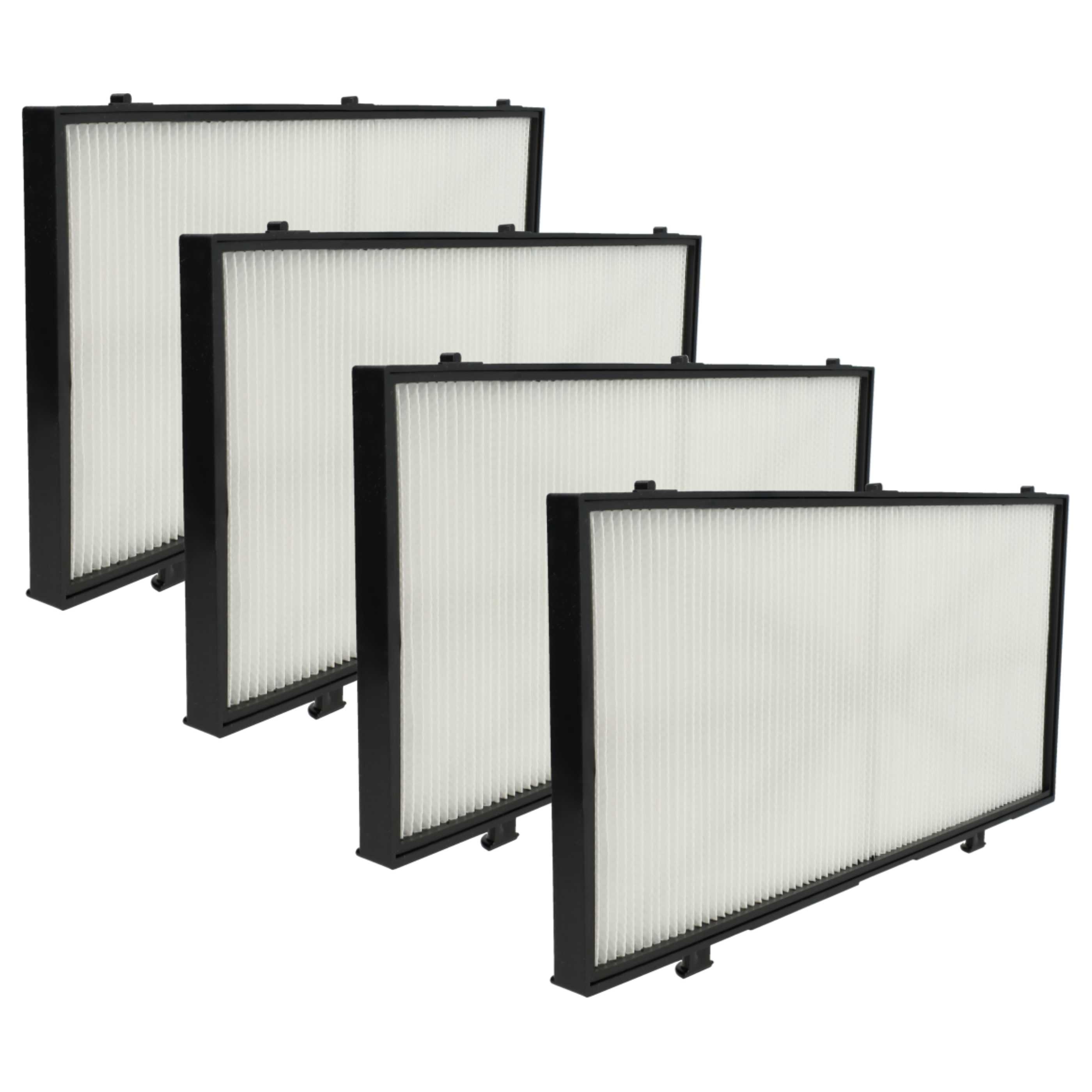 4x Filtre remplace Dolphin 9991425-R4 pour aspirateur de piscine -Microfiltre 27,7 x 14,8 x 5,6 cm