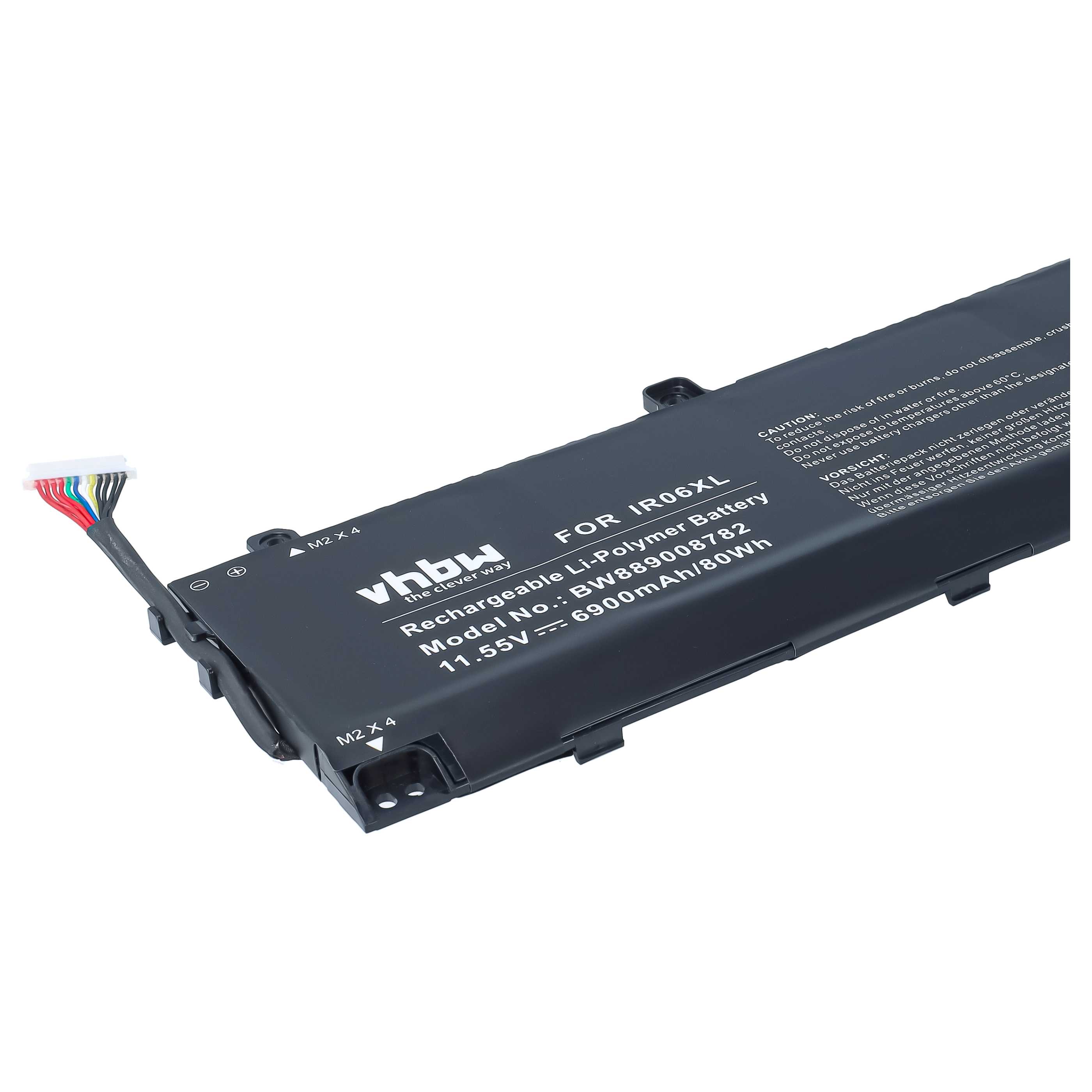 Notebook-Akku als Ersatz für HP IR06XL, M01523-2C1, IR06083XL für HP - 6900mAh 11,55V Li-Polymer