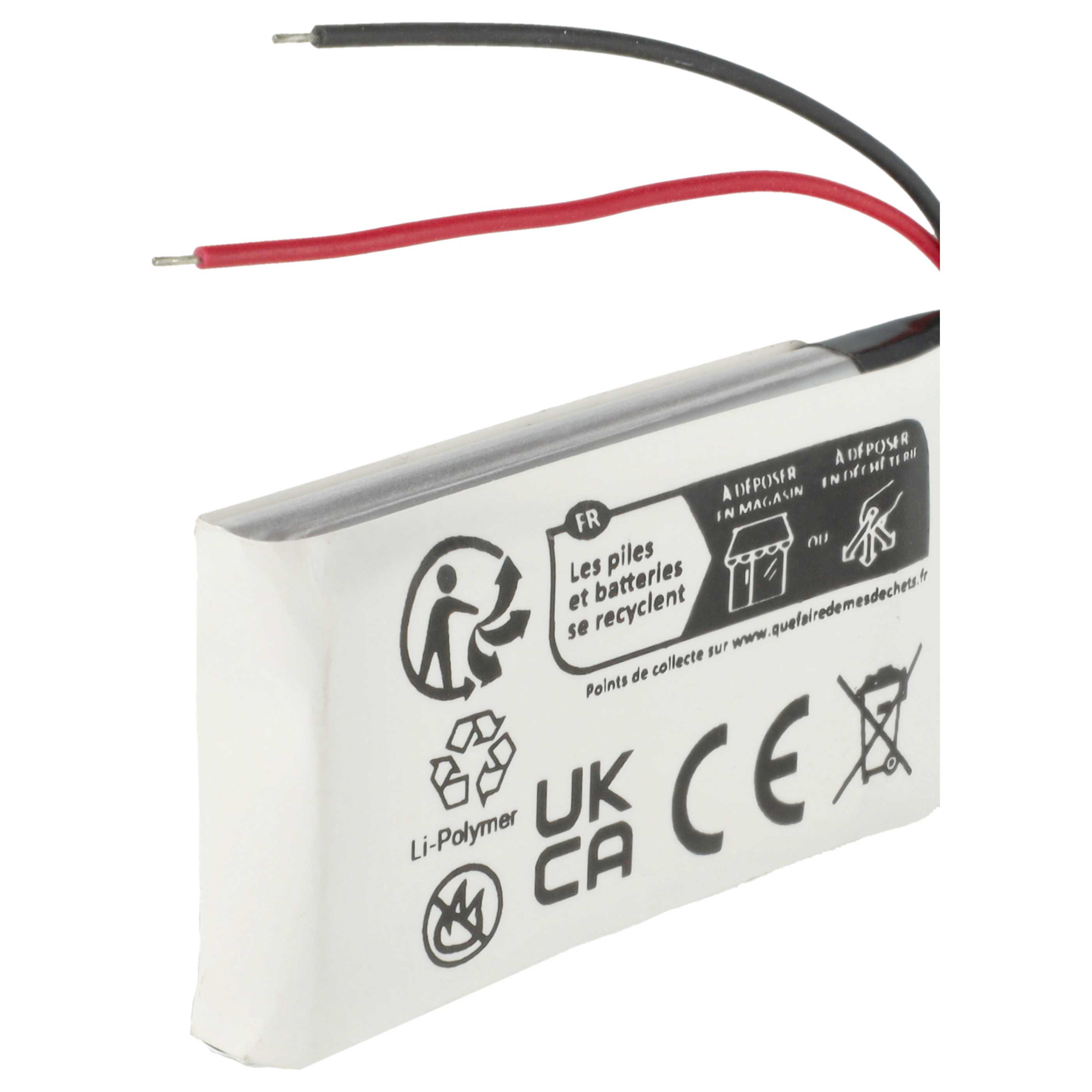 Batterie (5 pcs.) remplace Jabra AHB582035PR-03 téléphone main-libre - 320mAh 3,7V Li-polymère