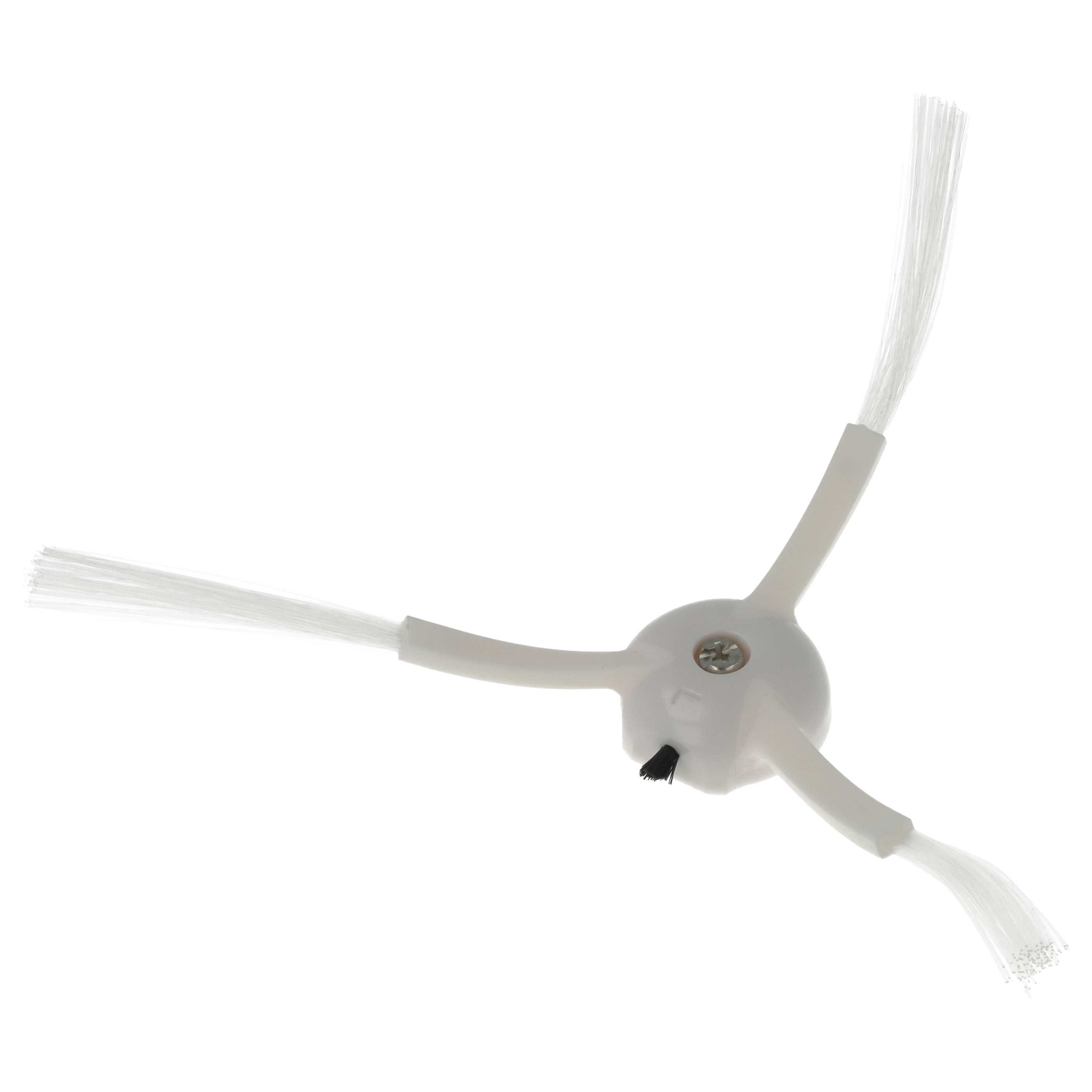 2x Side Brush suitable for Proscenic M8 Pro Robot Vacuum Cleaner - 3-armed, white
